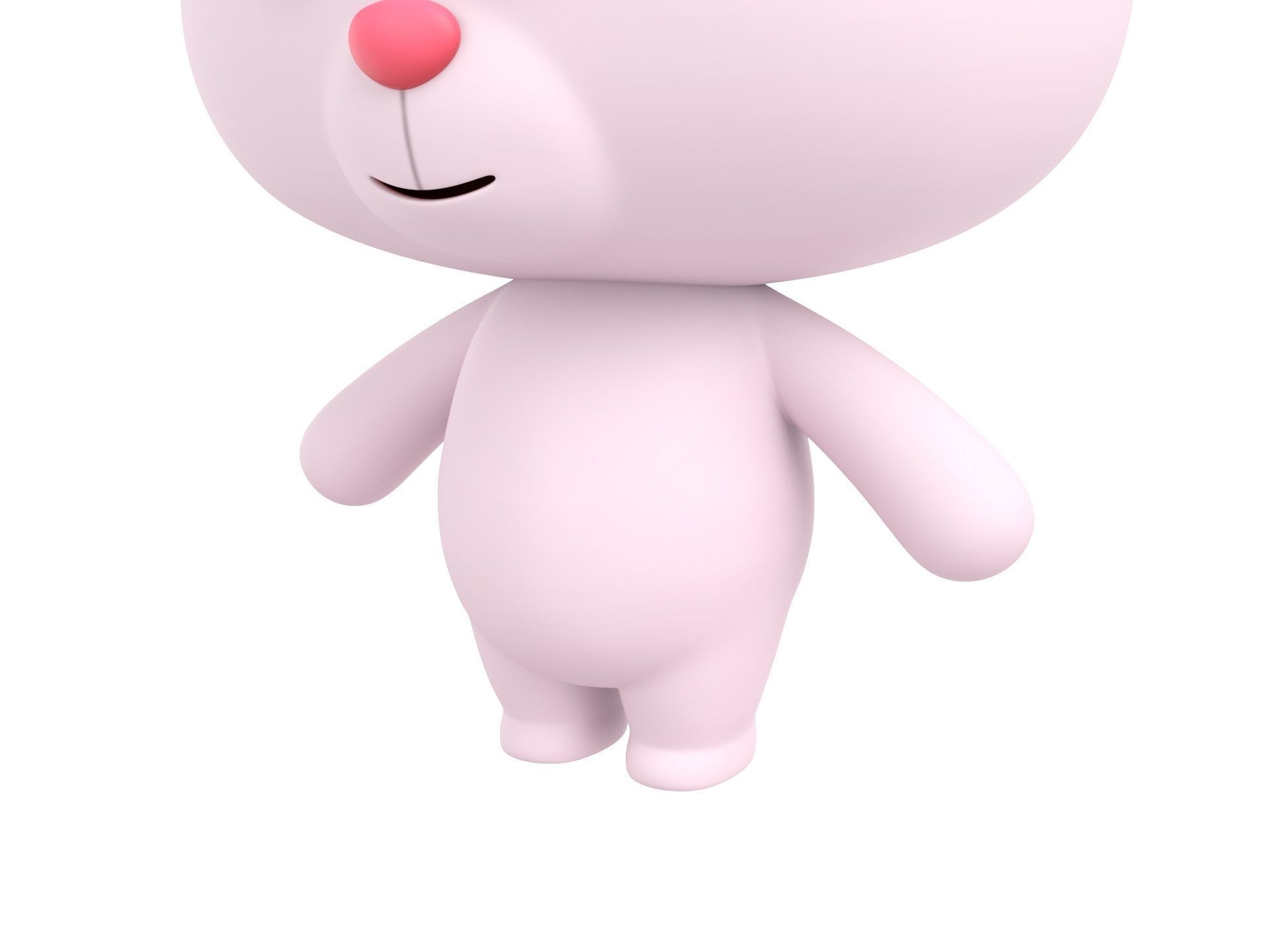 Character005 Rabbit 3D model_8