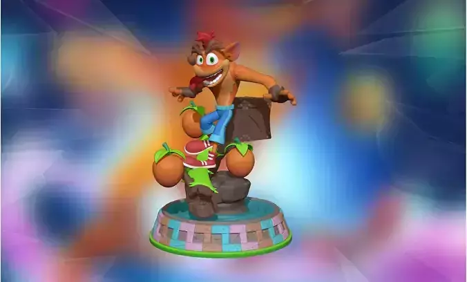  Crash Bandicoot 4 Its About Time based figure - UPDATED -