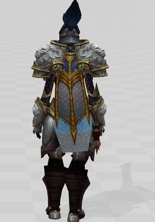 World of Warcraft Alliance Gardien F 3D Print 3D print model_2