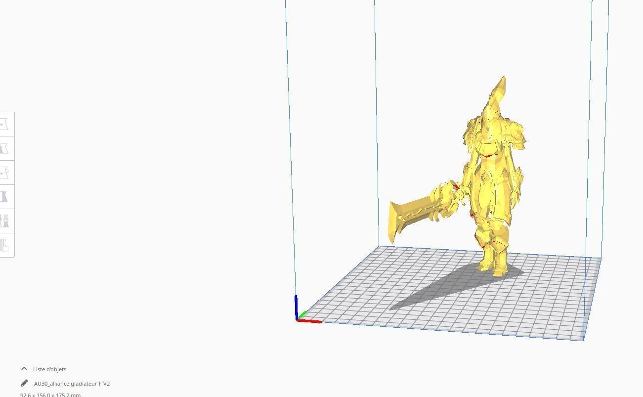 World of Warcraft Alliance Gardien F 3D Print 3D print model_4