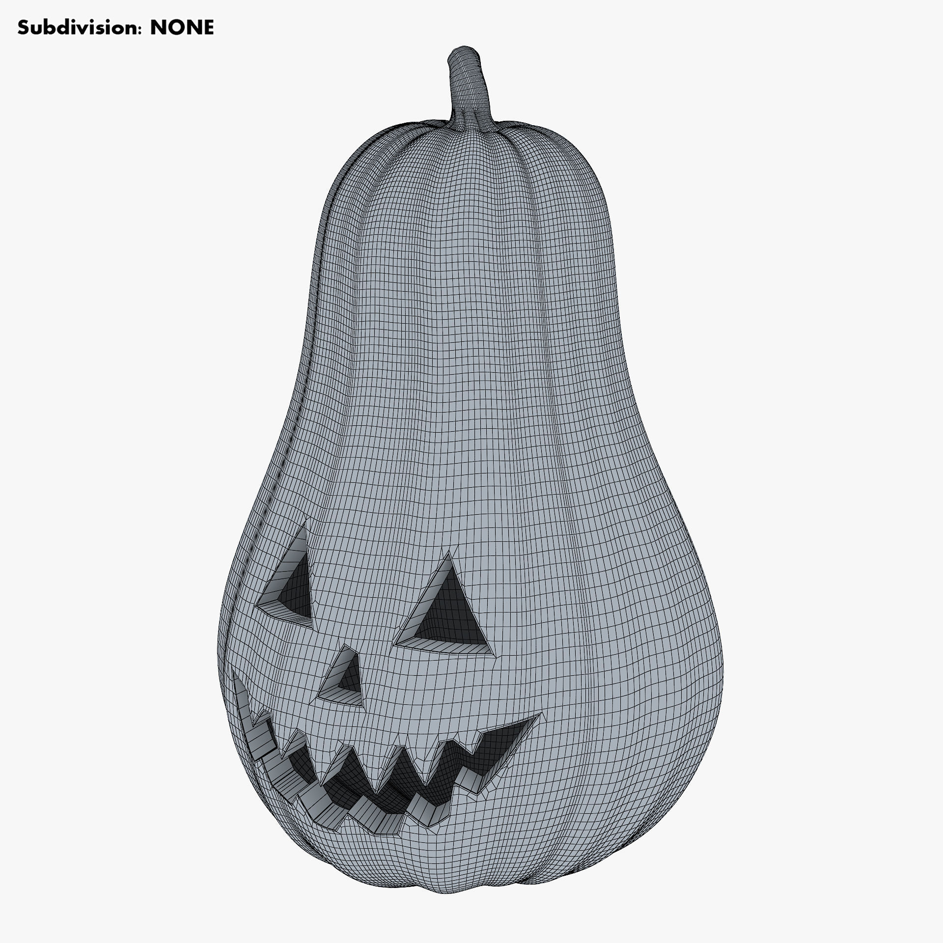 Halloween Pumpkin v 2 3D model_11
