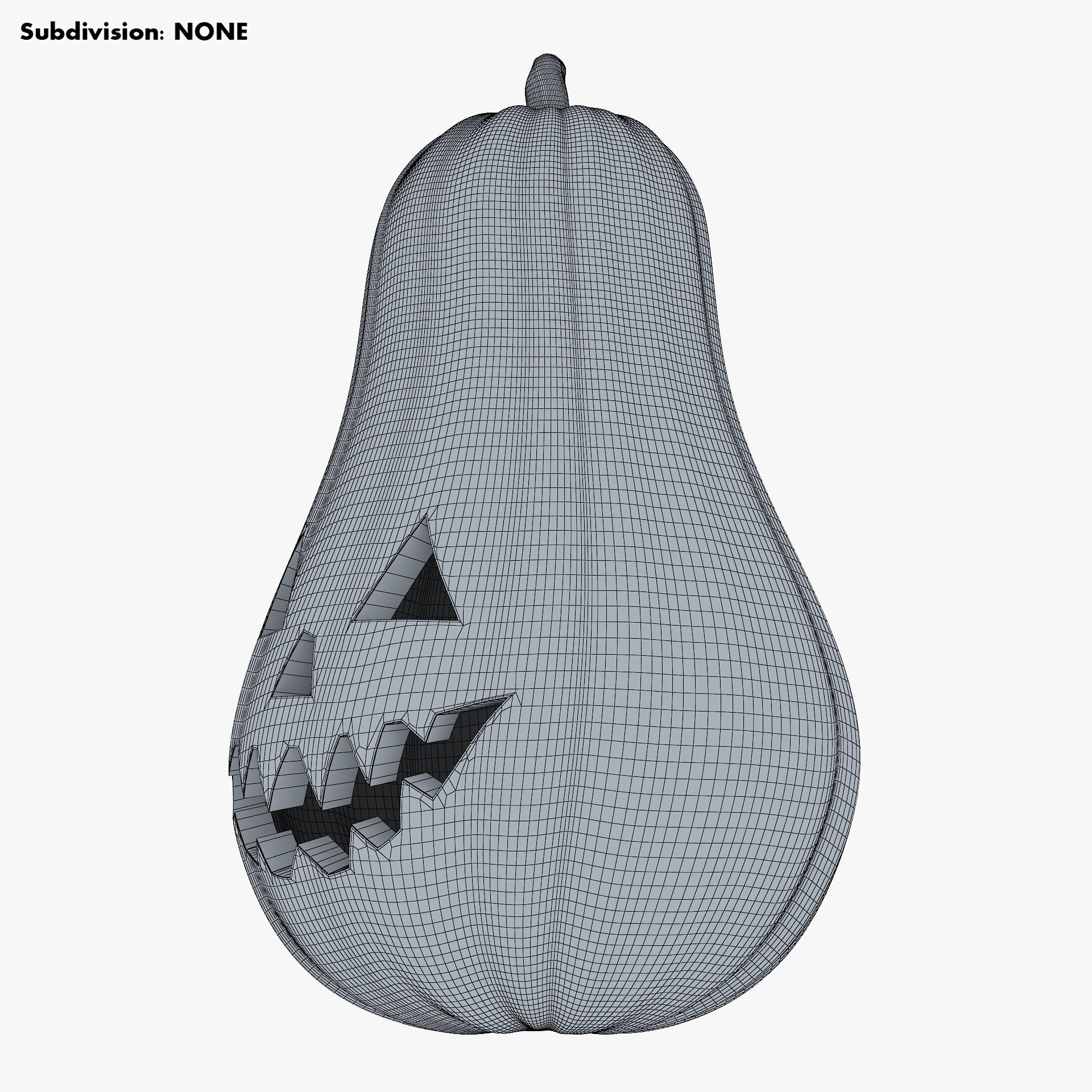 Halloween Pumpkin v 2 3D model_16
