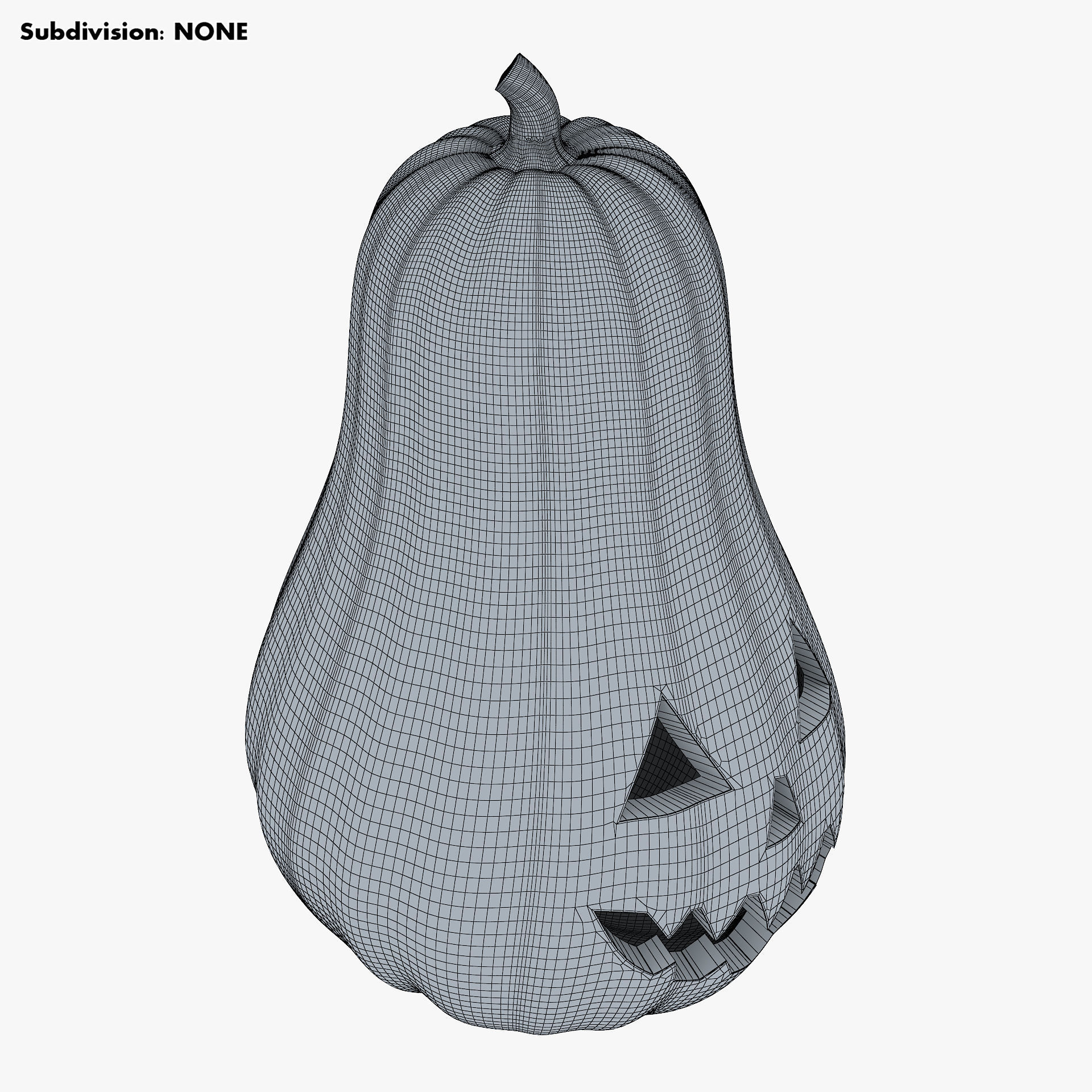 Halloween Pumpkin v 2 3D model_12