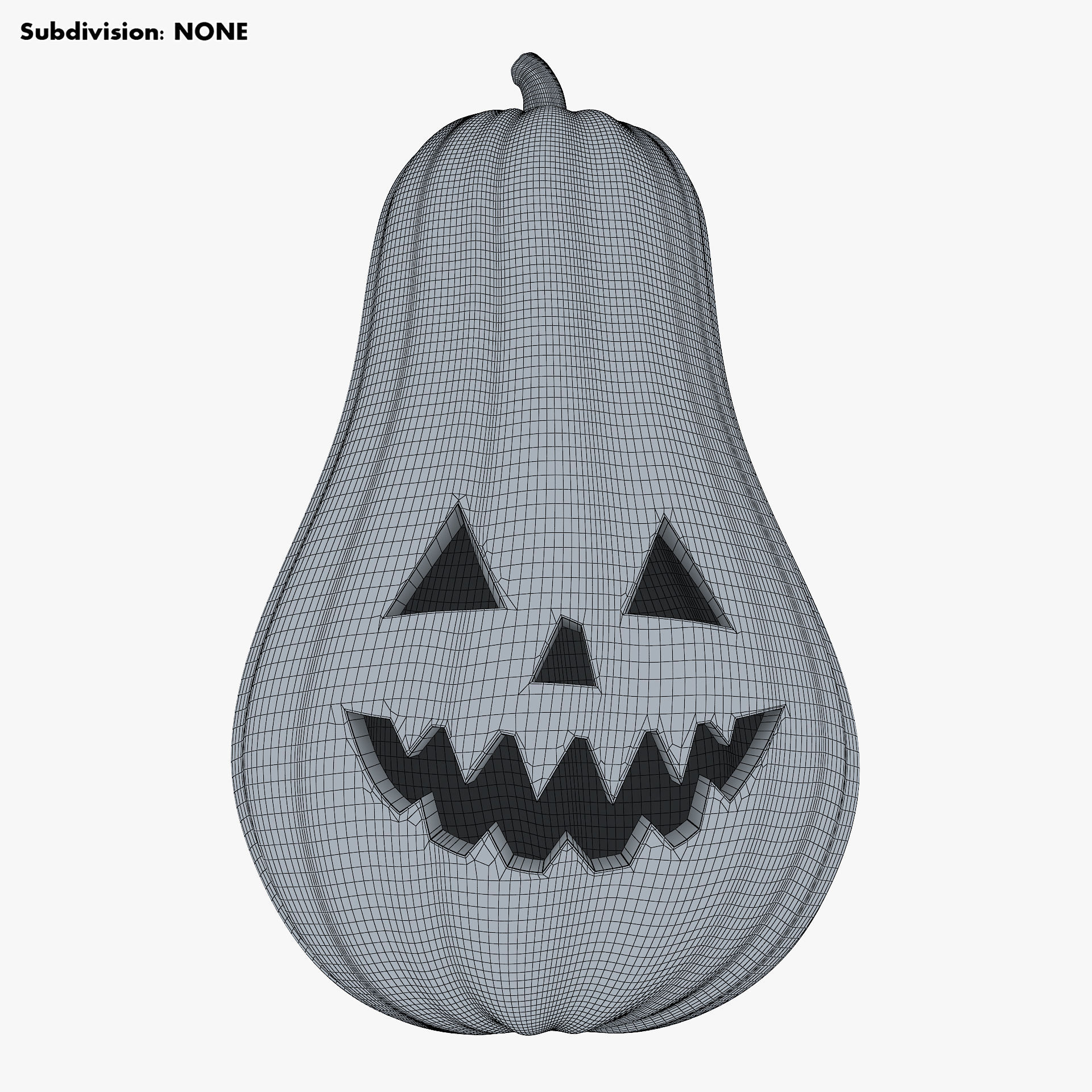 Halloween Pumpkin v 2 3D model_15