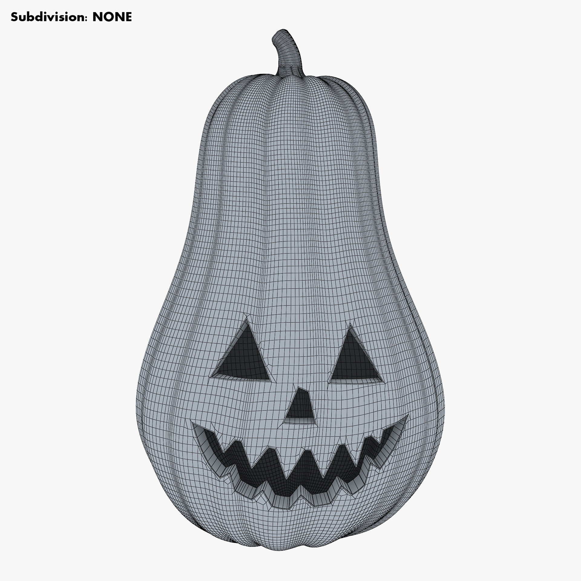 Halloween Pumpkin v 2 3D model_10