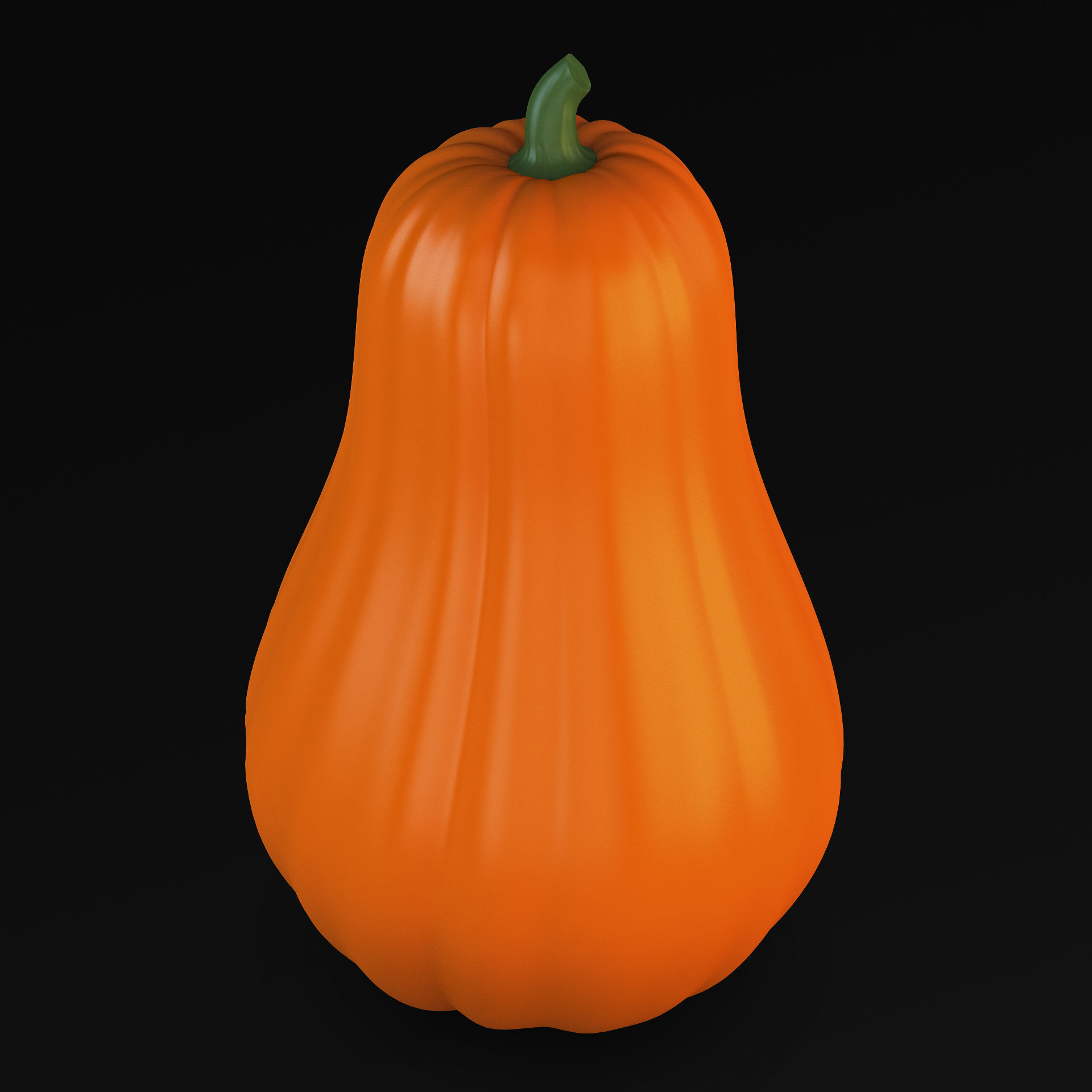 Halloween Pumpkin v 2 3D model_4