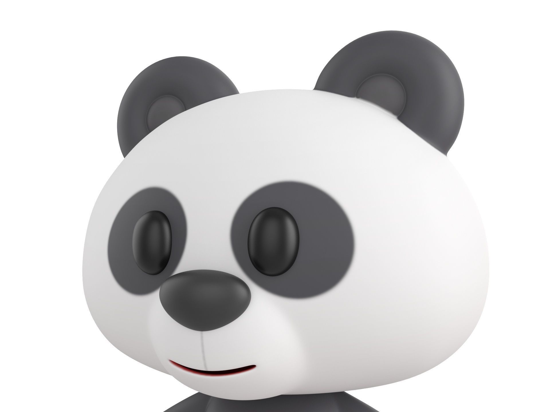 Character007 Panda 3D model_6