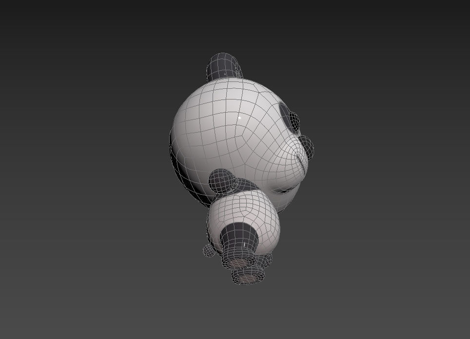 Character007 Panda 3D model_12