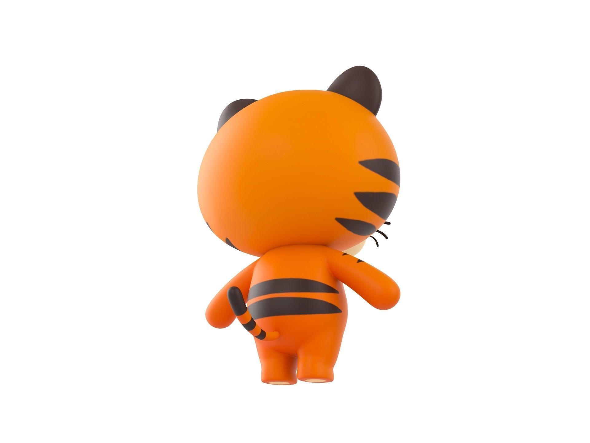 Character008 Tiger 3D model_4