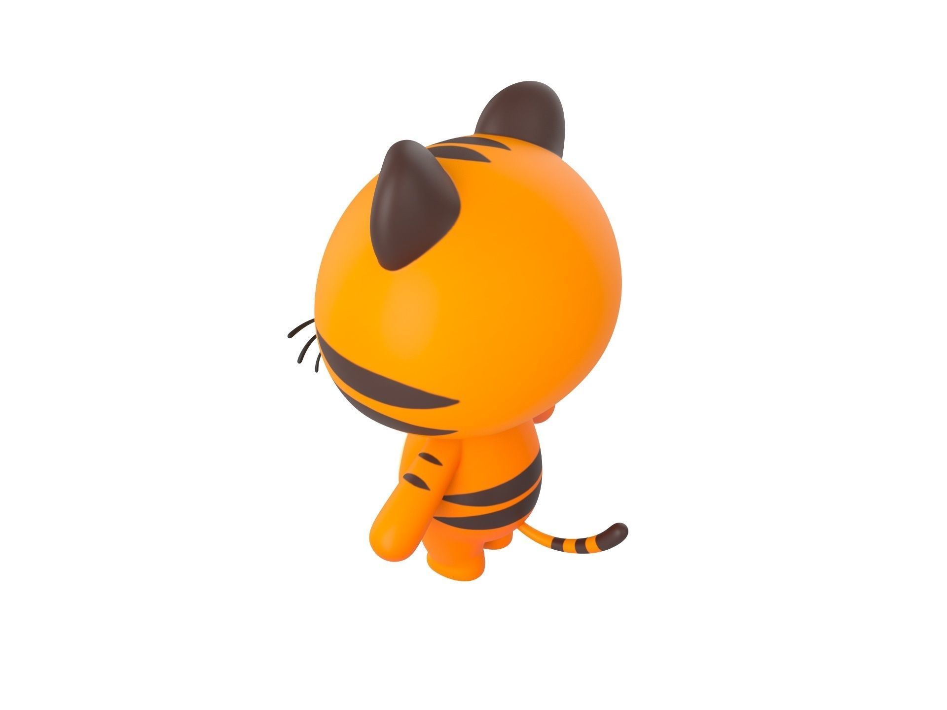 Character008 Tiger 3D model_6