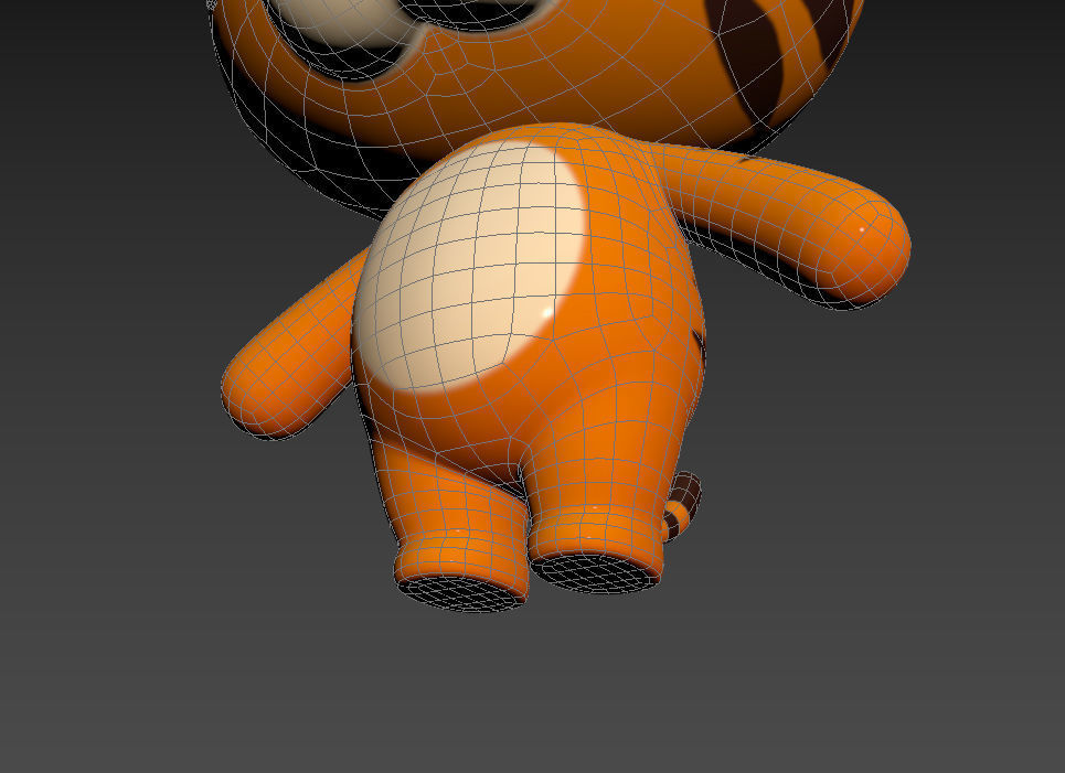 Character008 Tiger 3D model_19