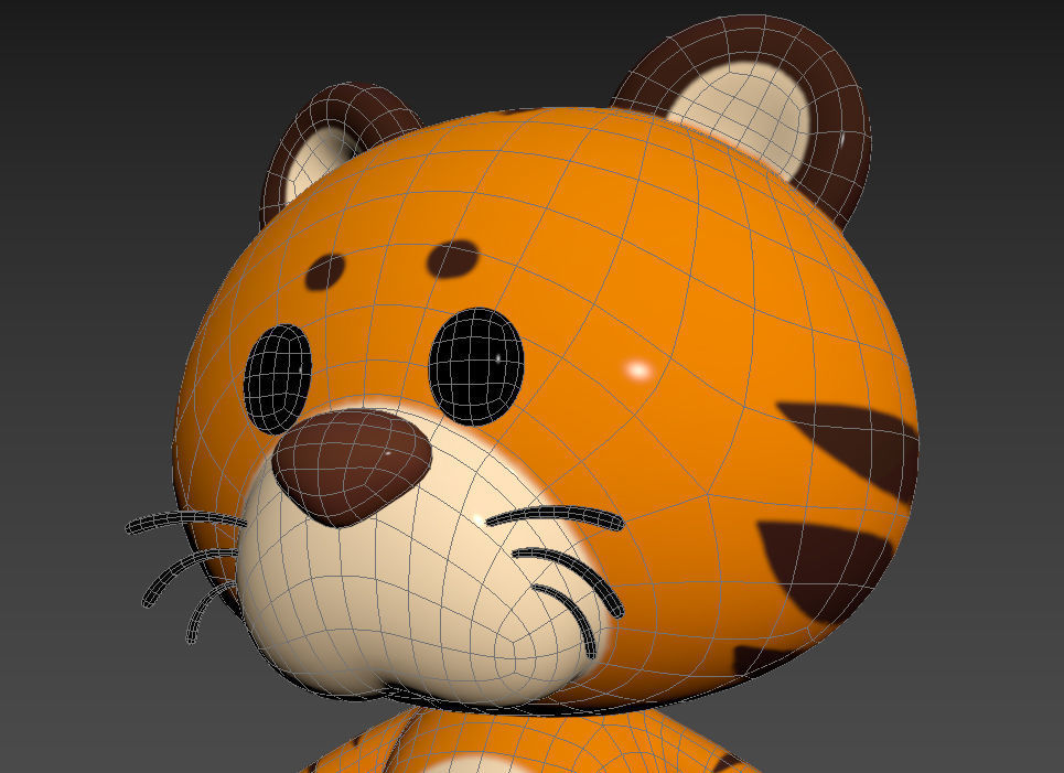 Character008 Tiger 3D model_18