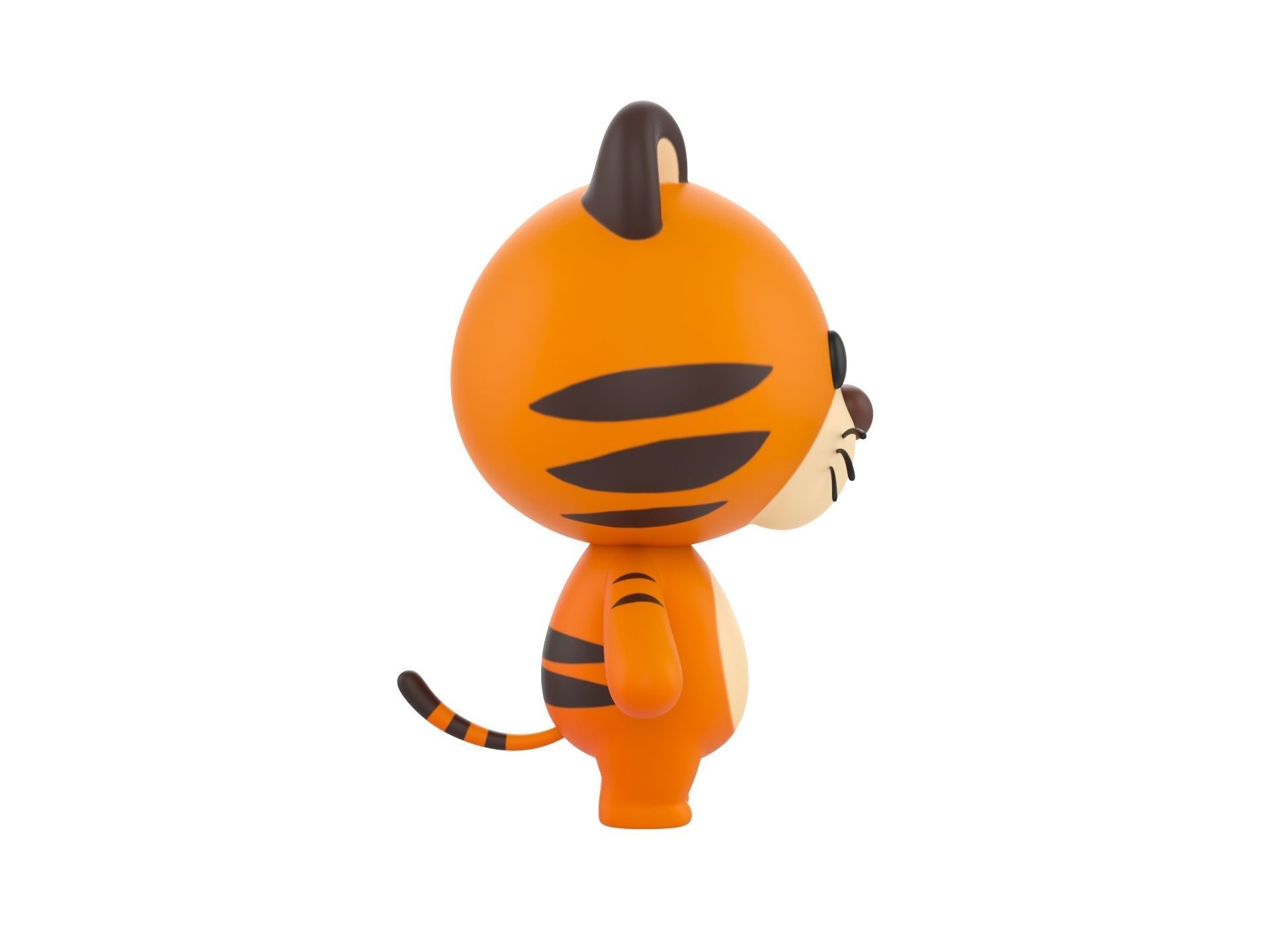 Character008 Tiger 3D model_3