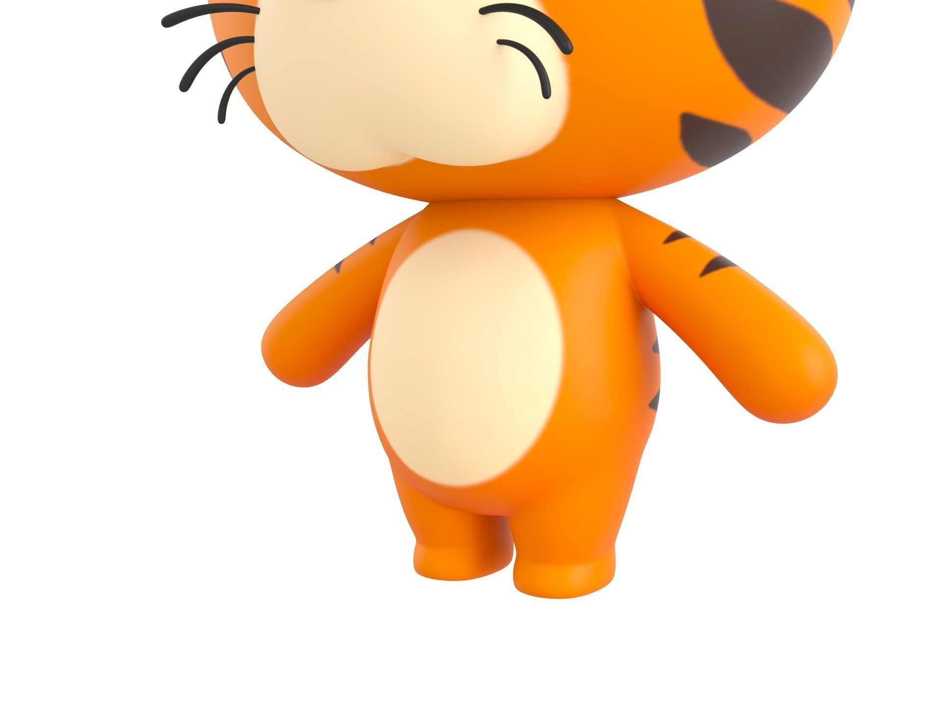 Character008 Tiger 3D model_9