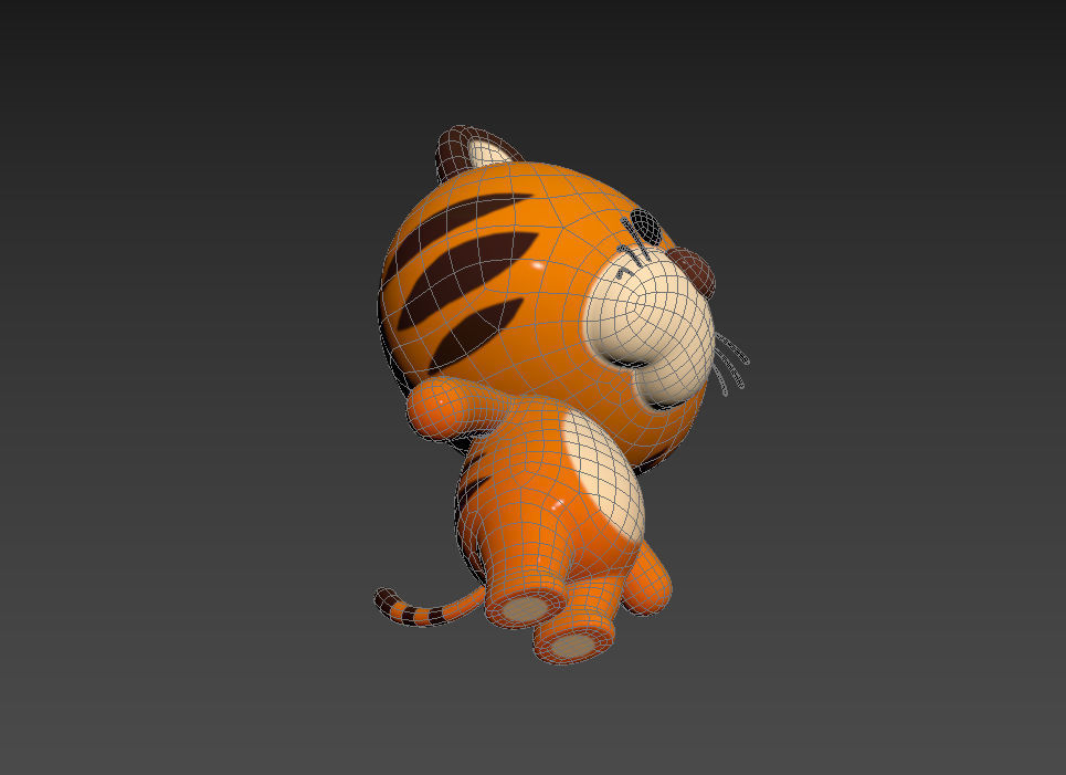 Character008 Tiger 3D model_13