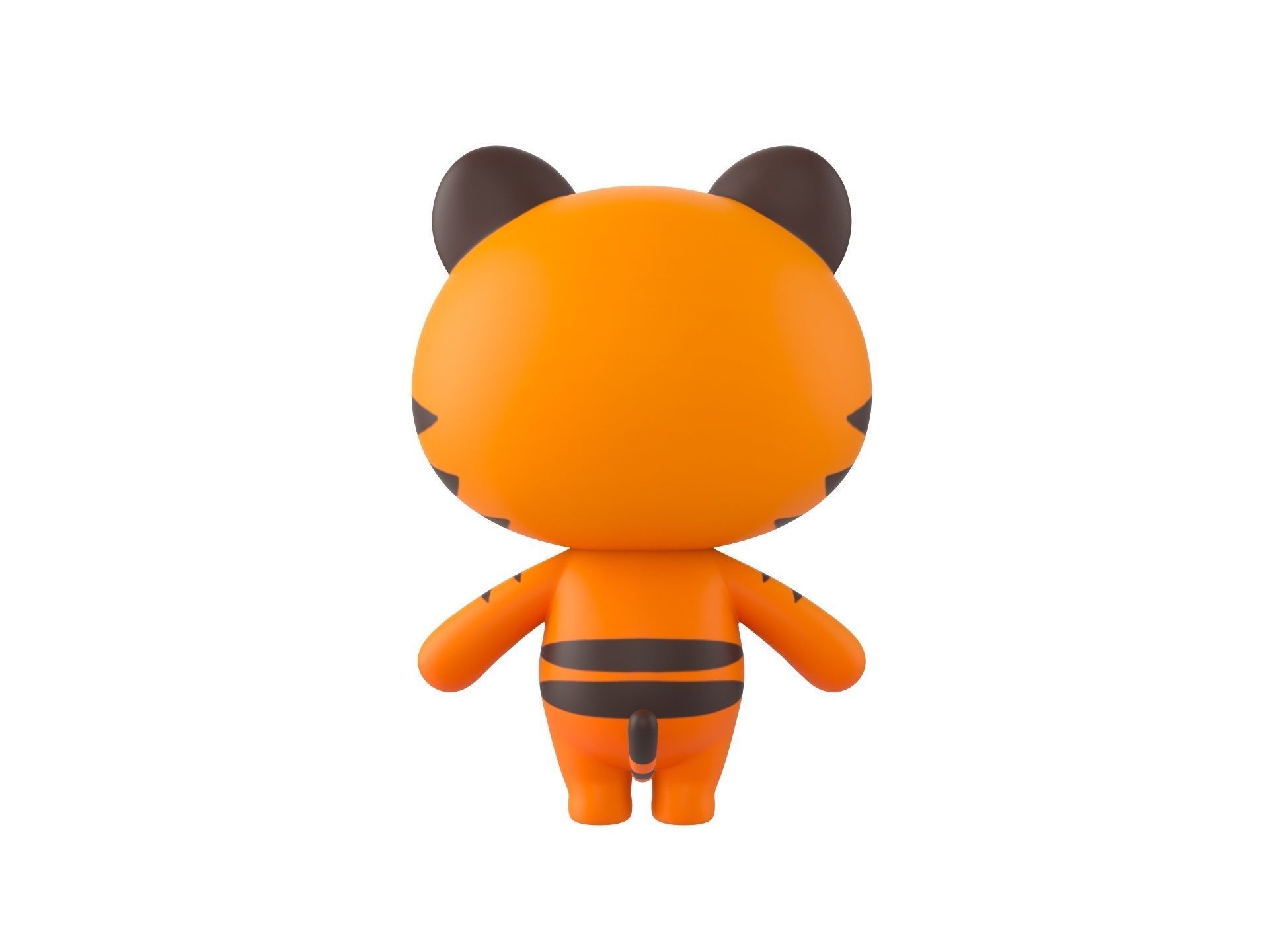 Character008 Tiger 3D model_5