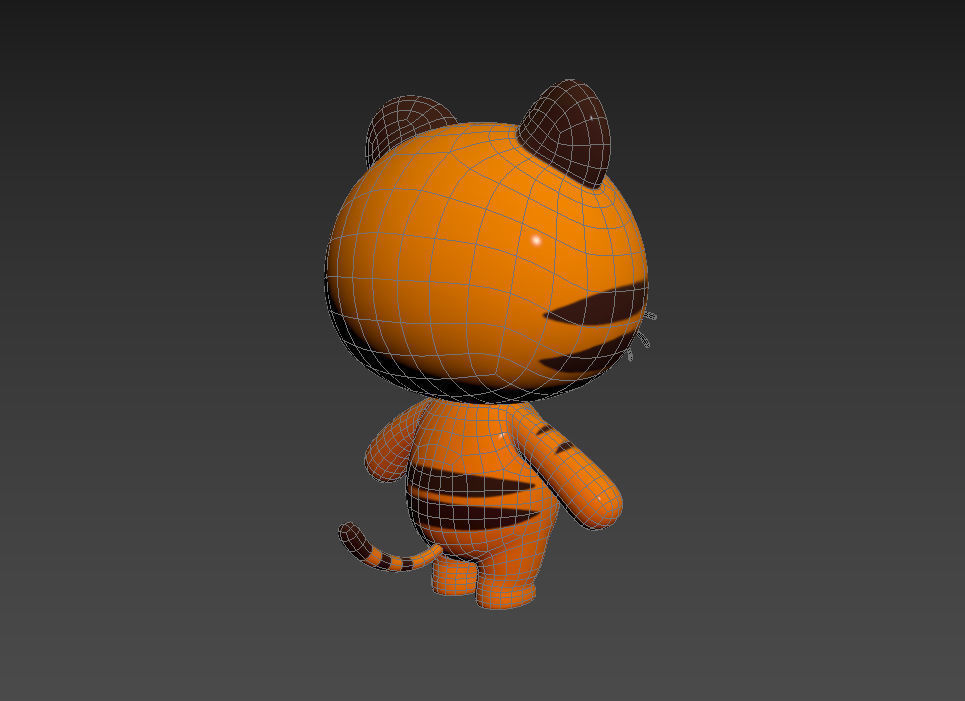 Character008 Tiger 3D model_15