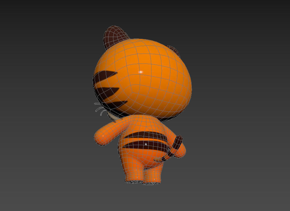 Character008 Tiger 3D model_16