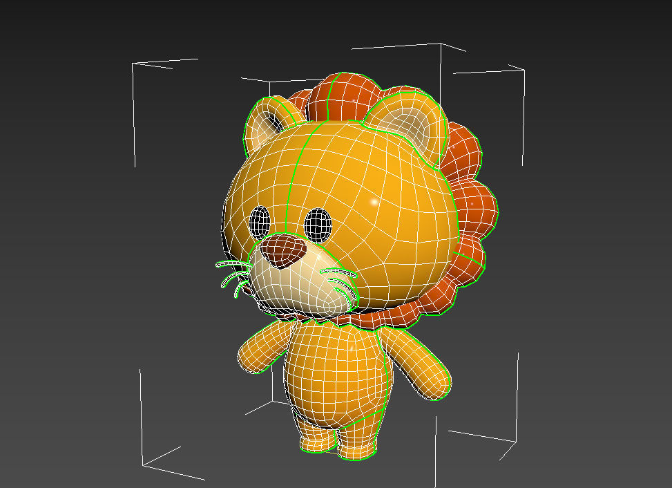 Character009 Lion 3D model_17