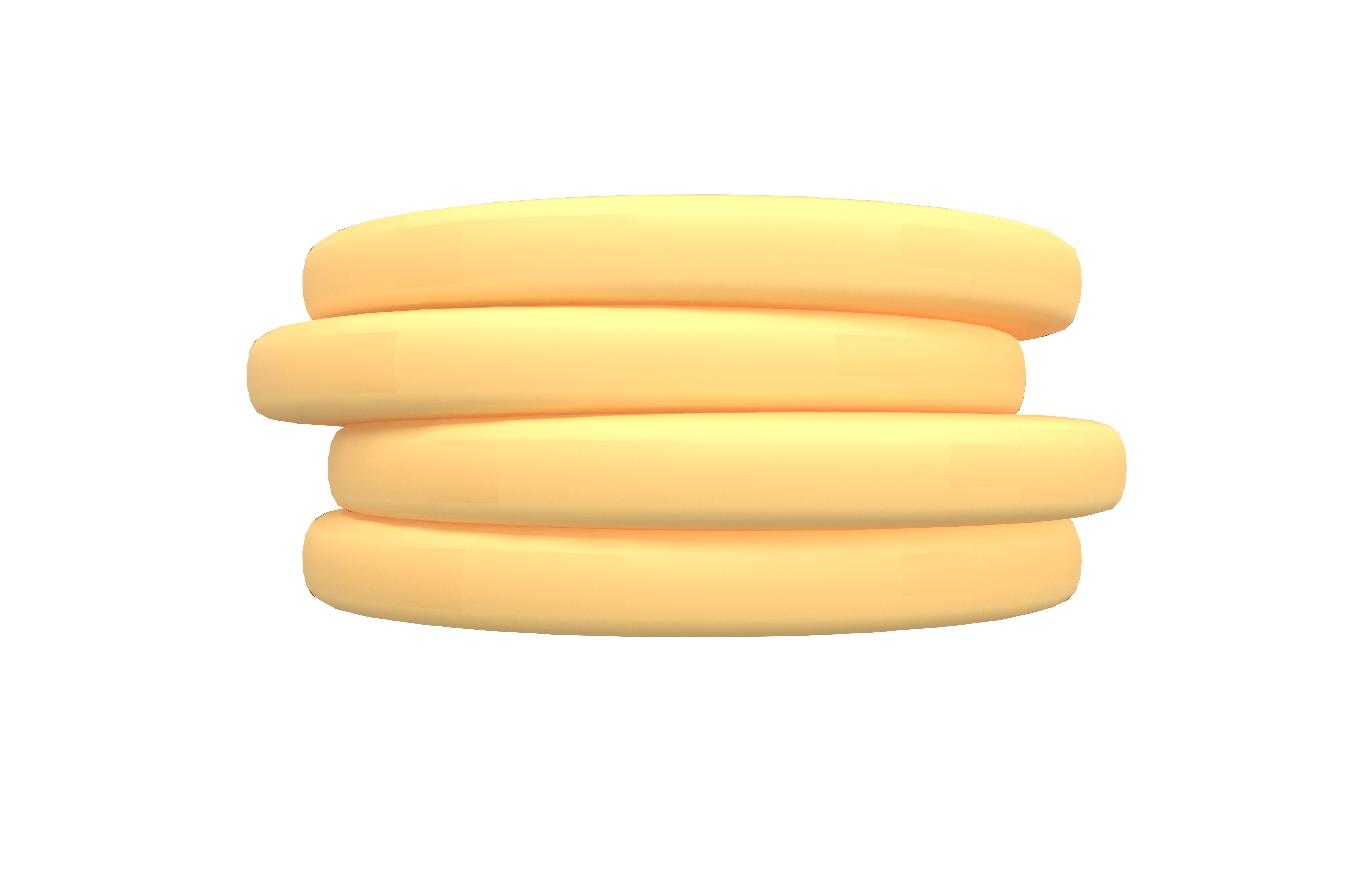 Pancake v3 Pack 01 Low-poly 3D model_17