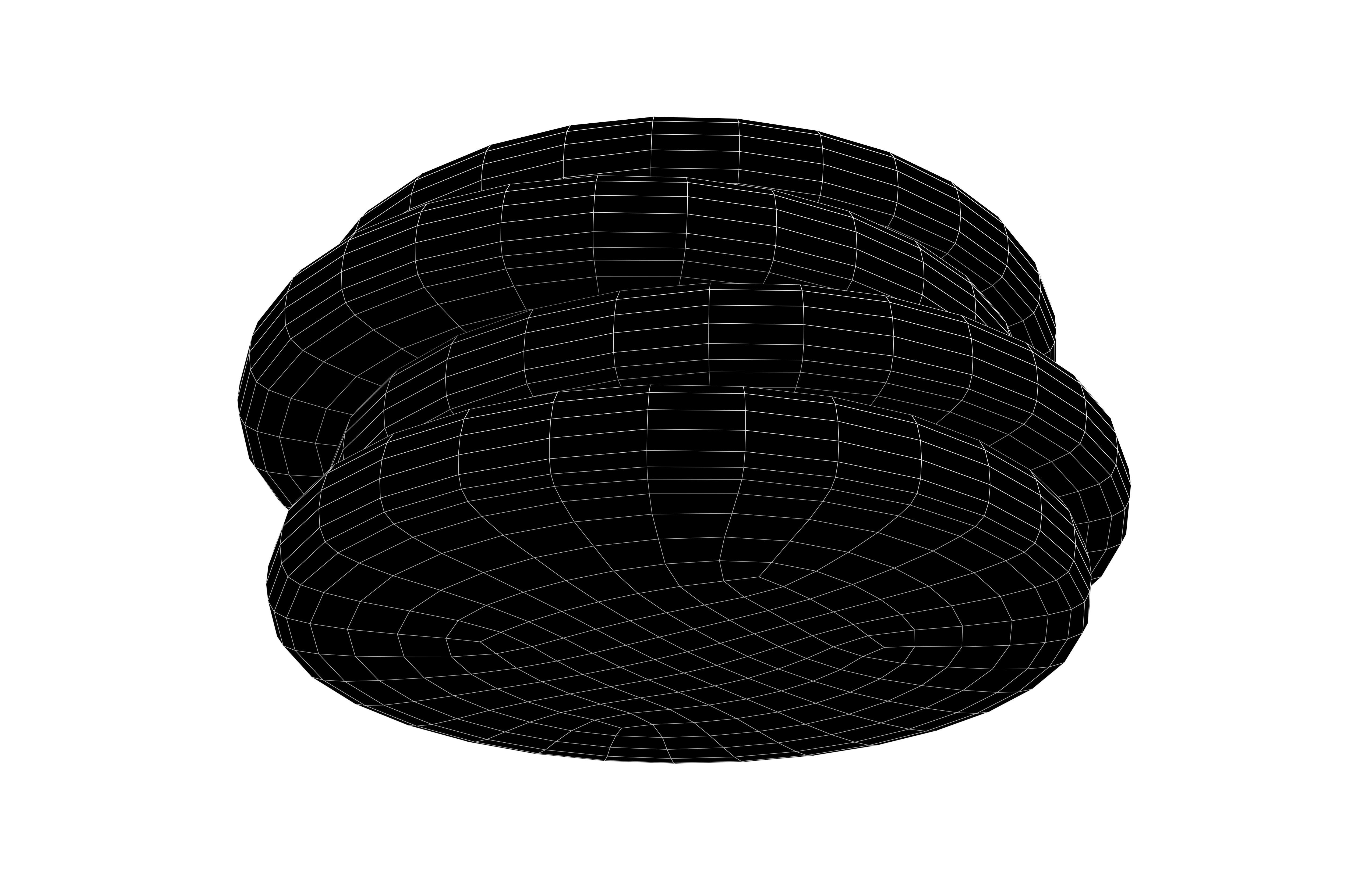 Pancake v3 Pack 01 Low-poly 3D model_21