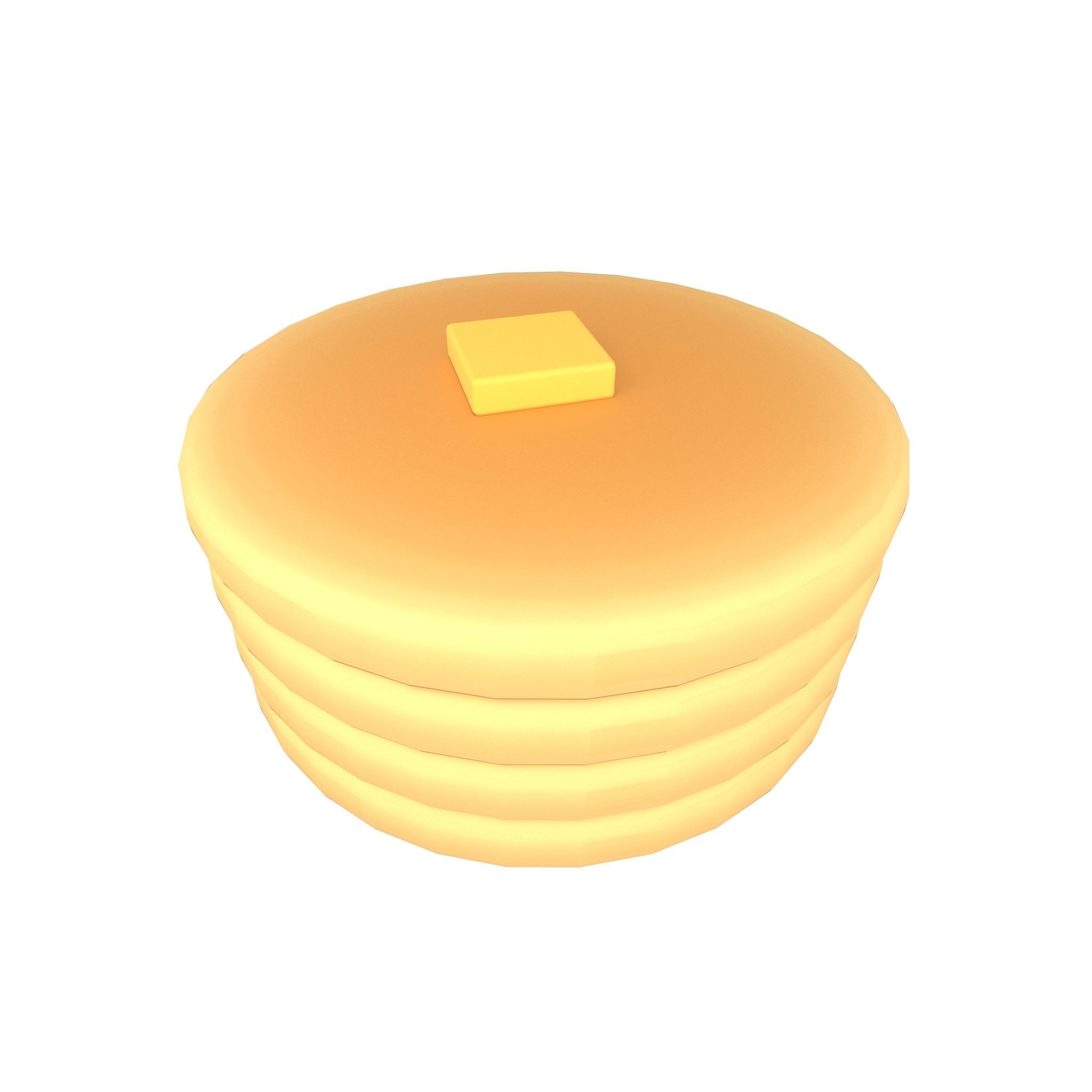 Pancake v4 Pack 01 Low-poly 3D model_9