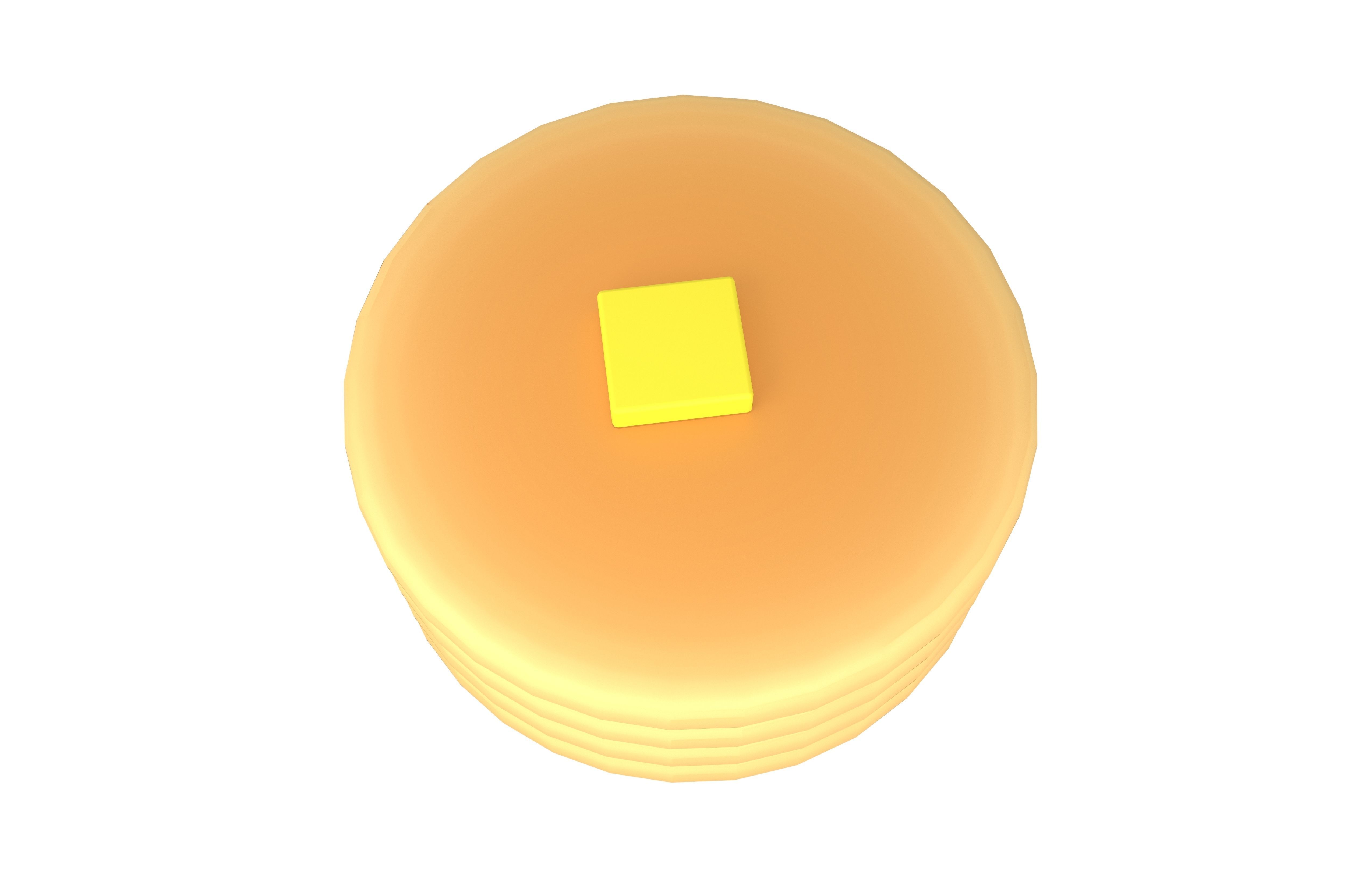 Pancake v4 Pack 01 Low-poly 3D model_33