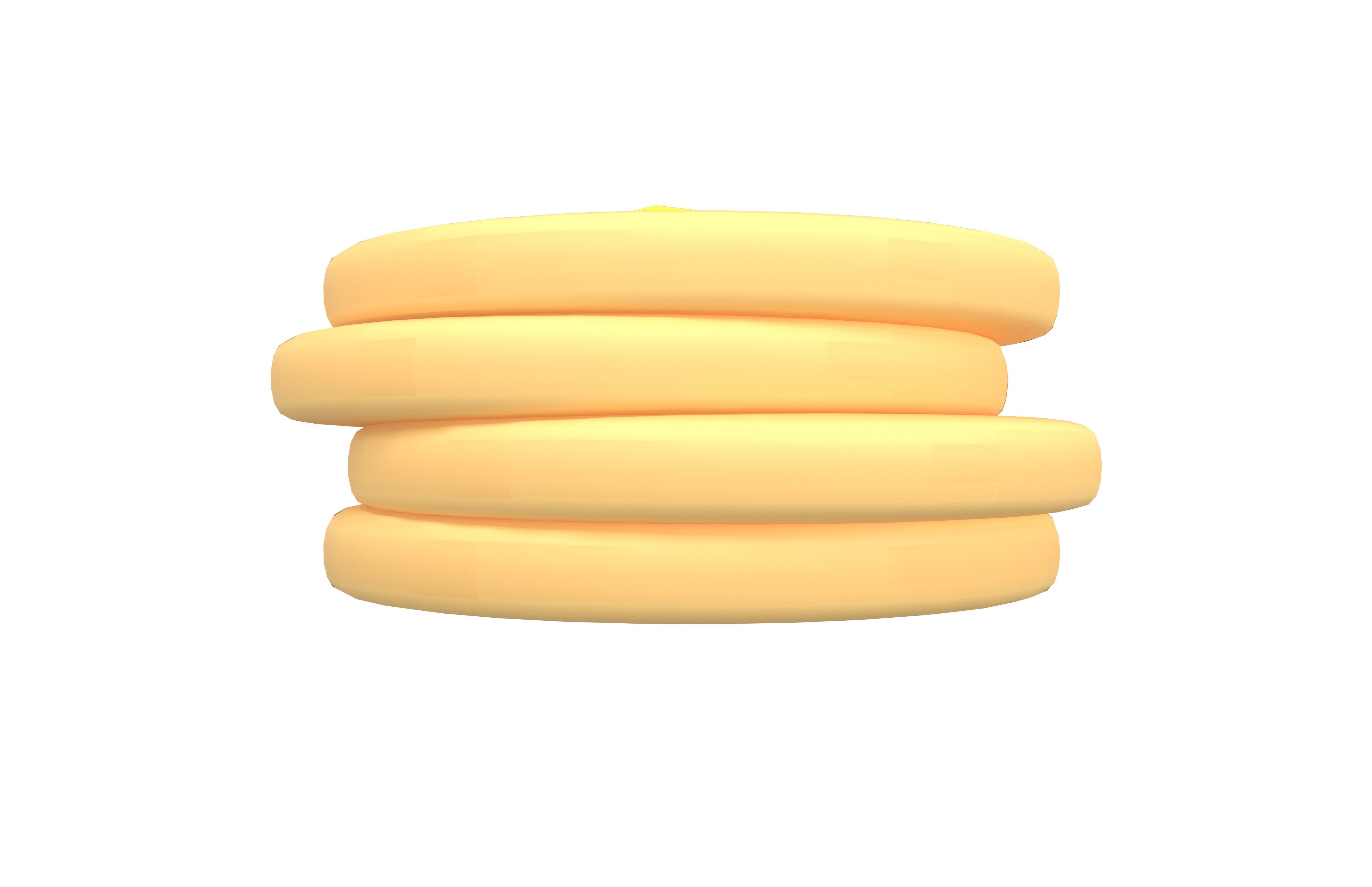 Pancake v4 Pack 01 Low-poly 3D model_25