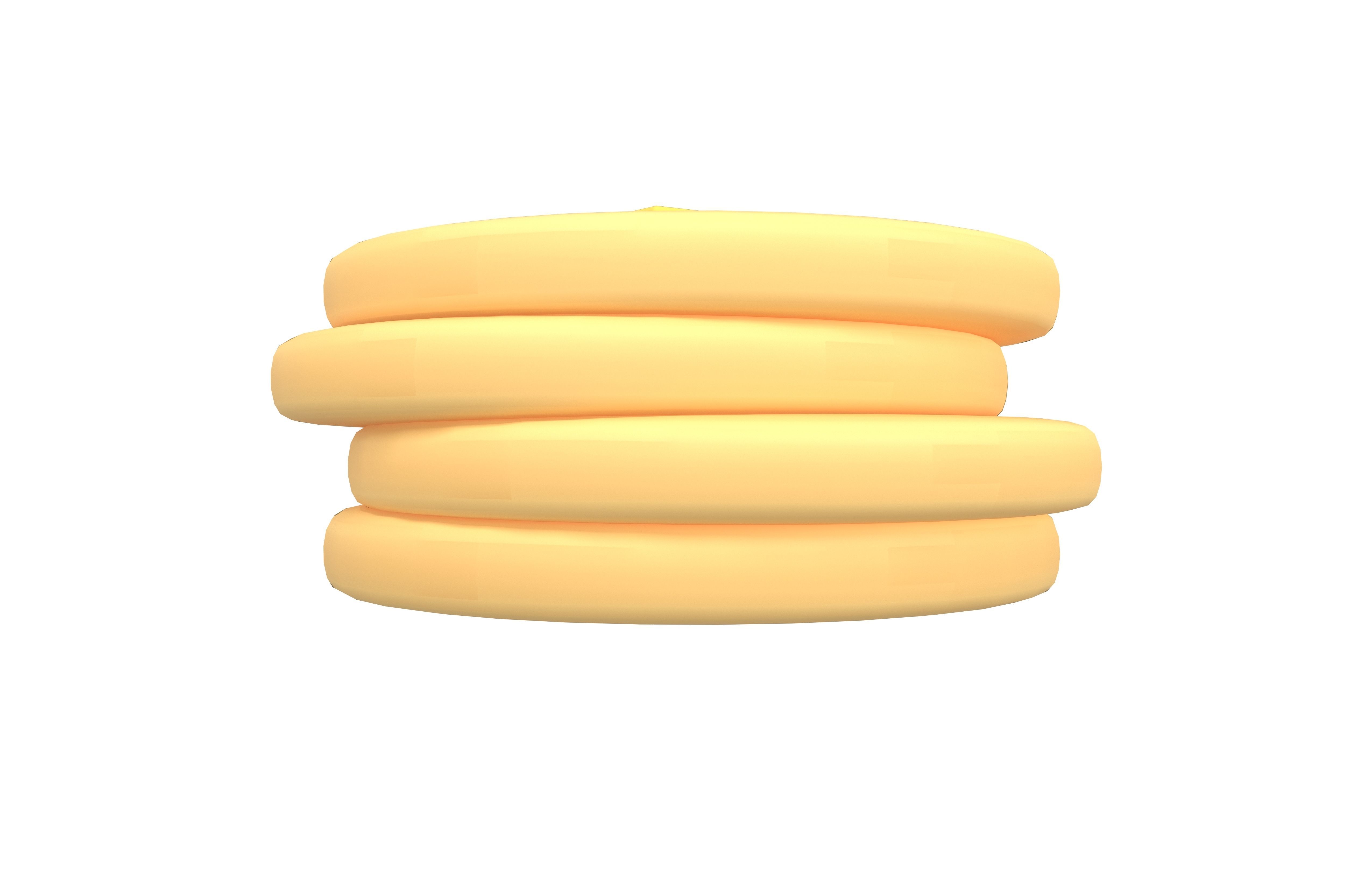 Pancake v4 Pack 01 Low-poly 3D model_11
