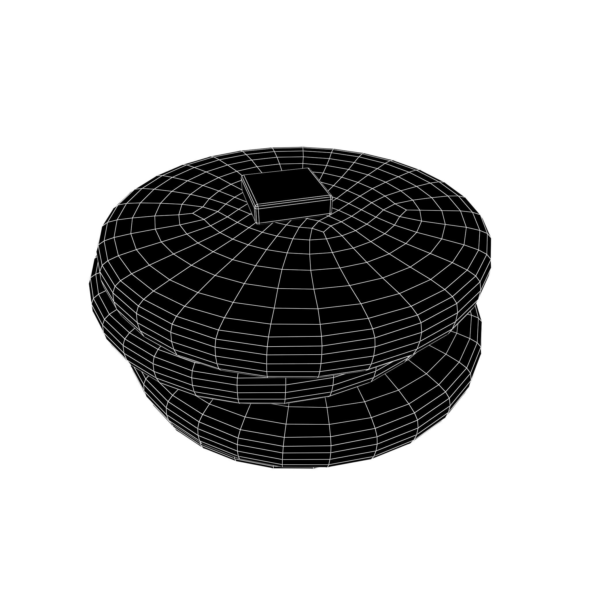 Pancake v4 Pack 01 Low-poly 3D model_2