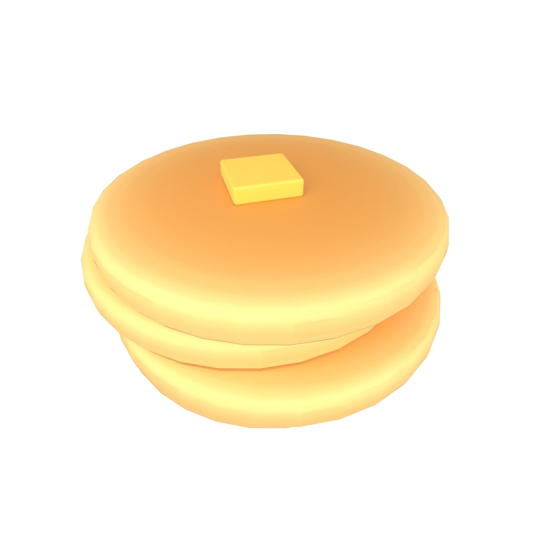 Pancake v4 Pack 01 Low-poly 3D model_8