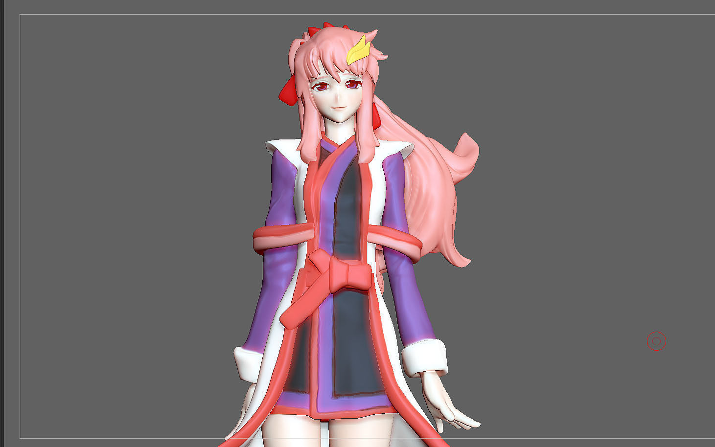 LACUS CLYNE GUNDAM SEED DESTINY ANIME STATUE FOR 3D PRINT 3D print model_5