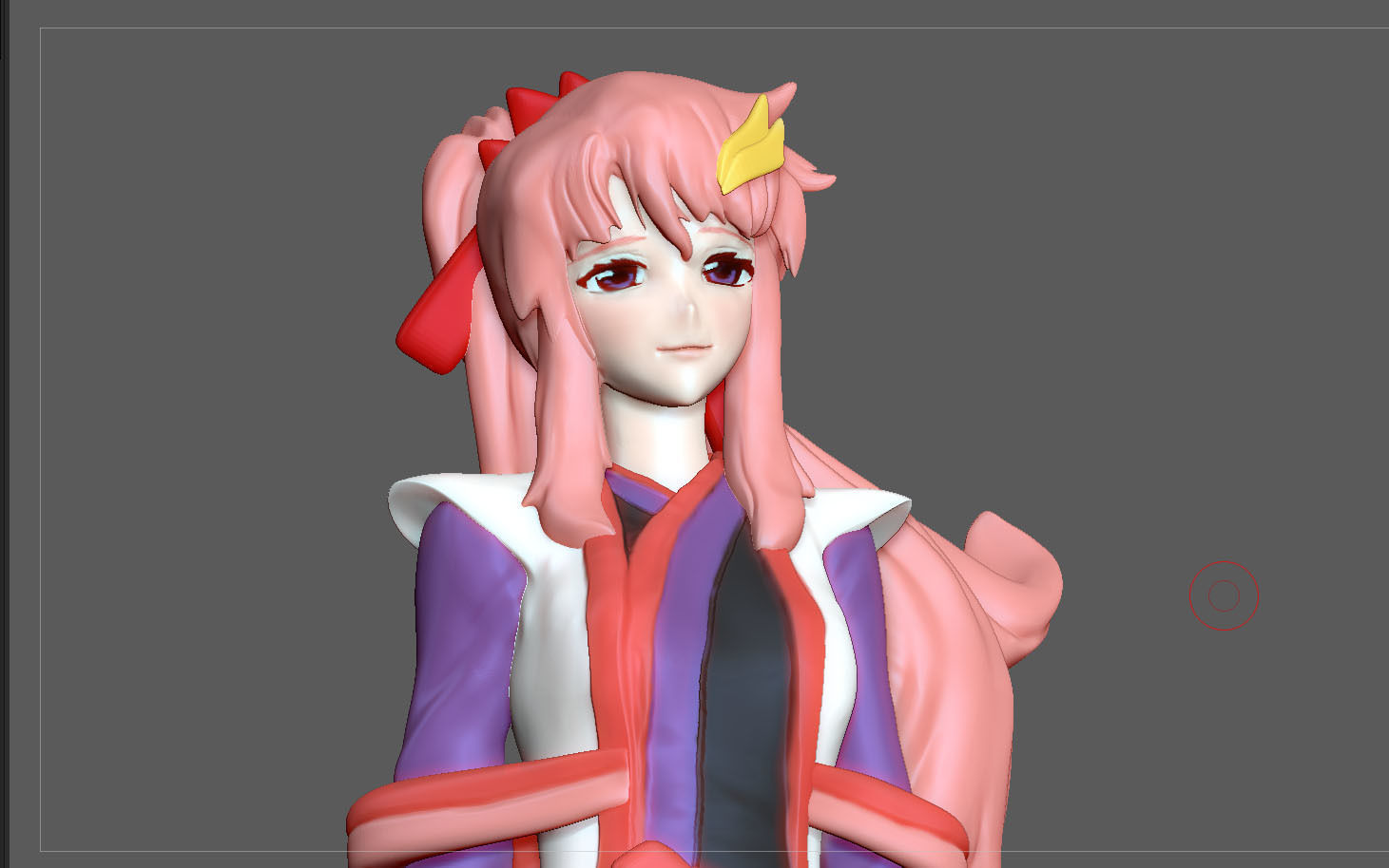 LACUS CLYNE GUNDAM SEED DESTINY ANIME STATUE FOR 3D PRINT 3D print model_2