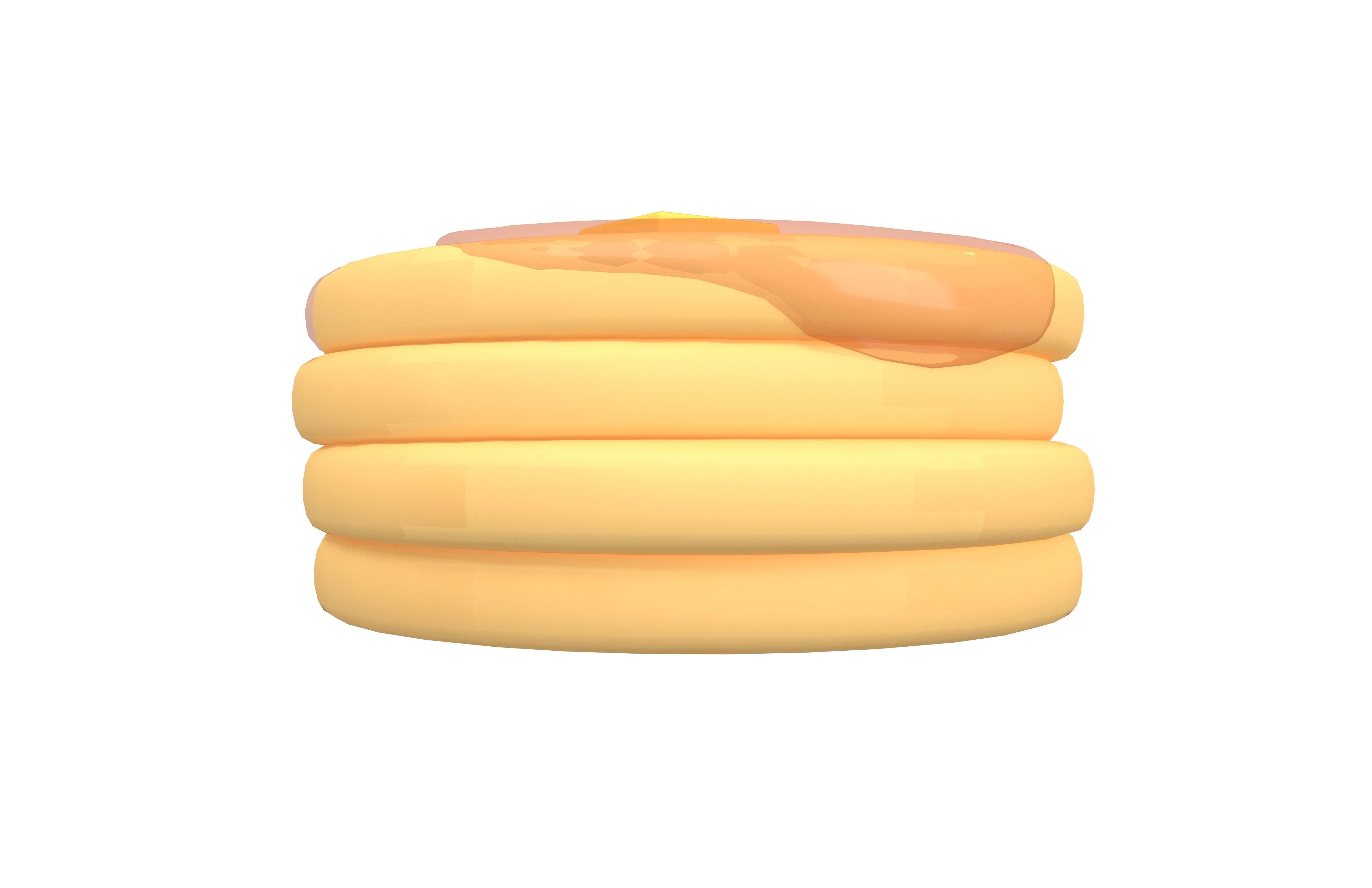 Pancake Mega Pack 01 Low-poly 3D model_58