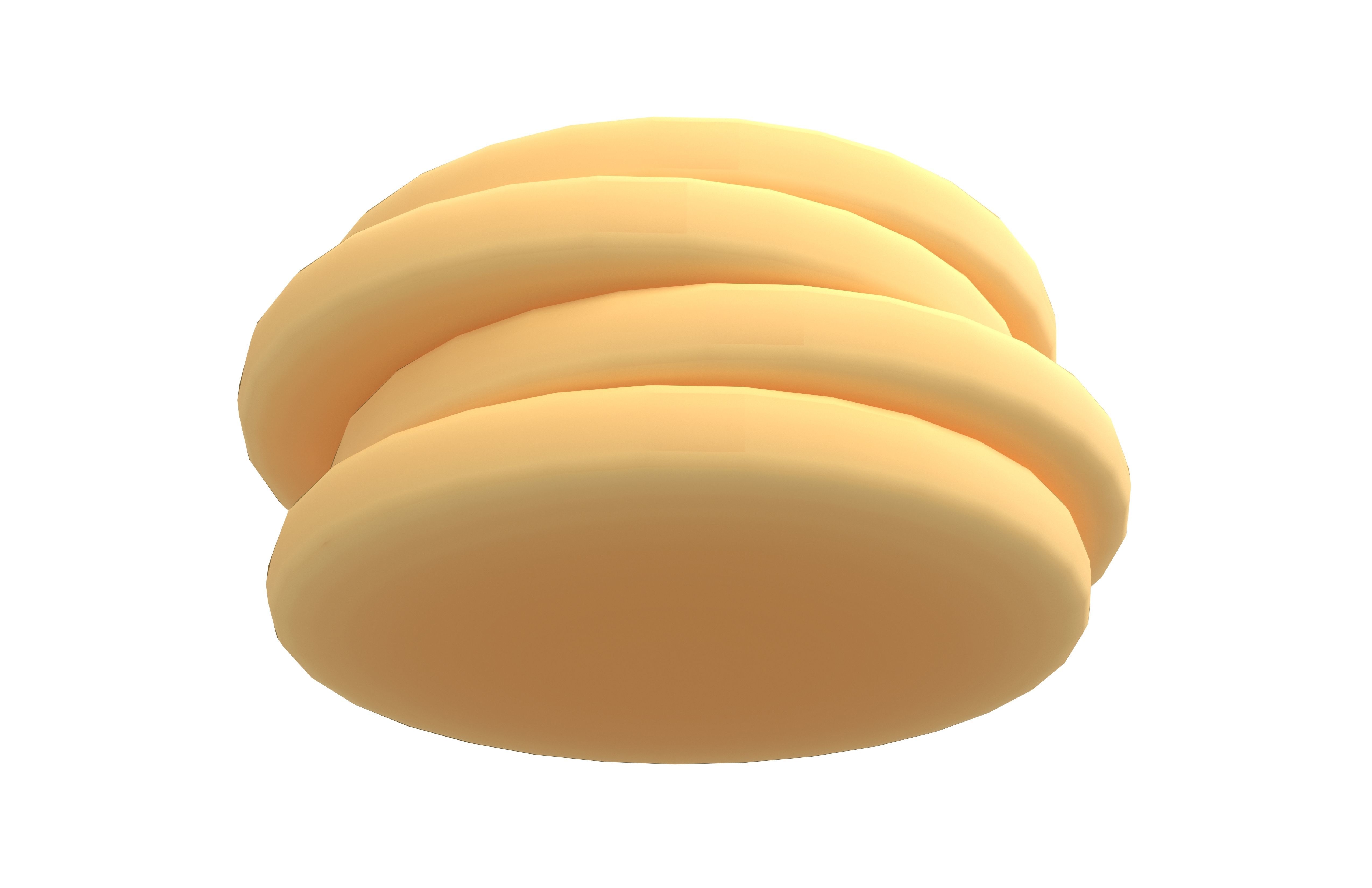 Pancake Mega Pack 01 Low-poly 3D model_107