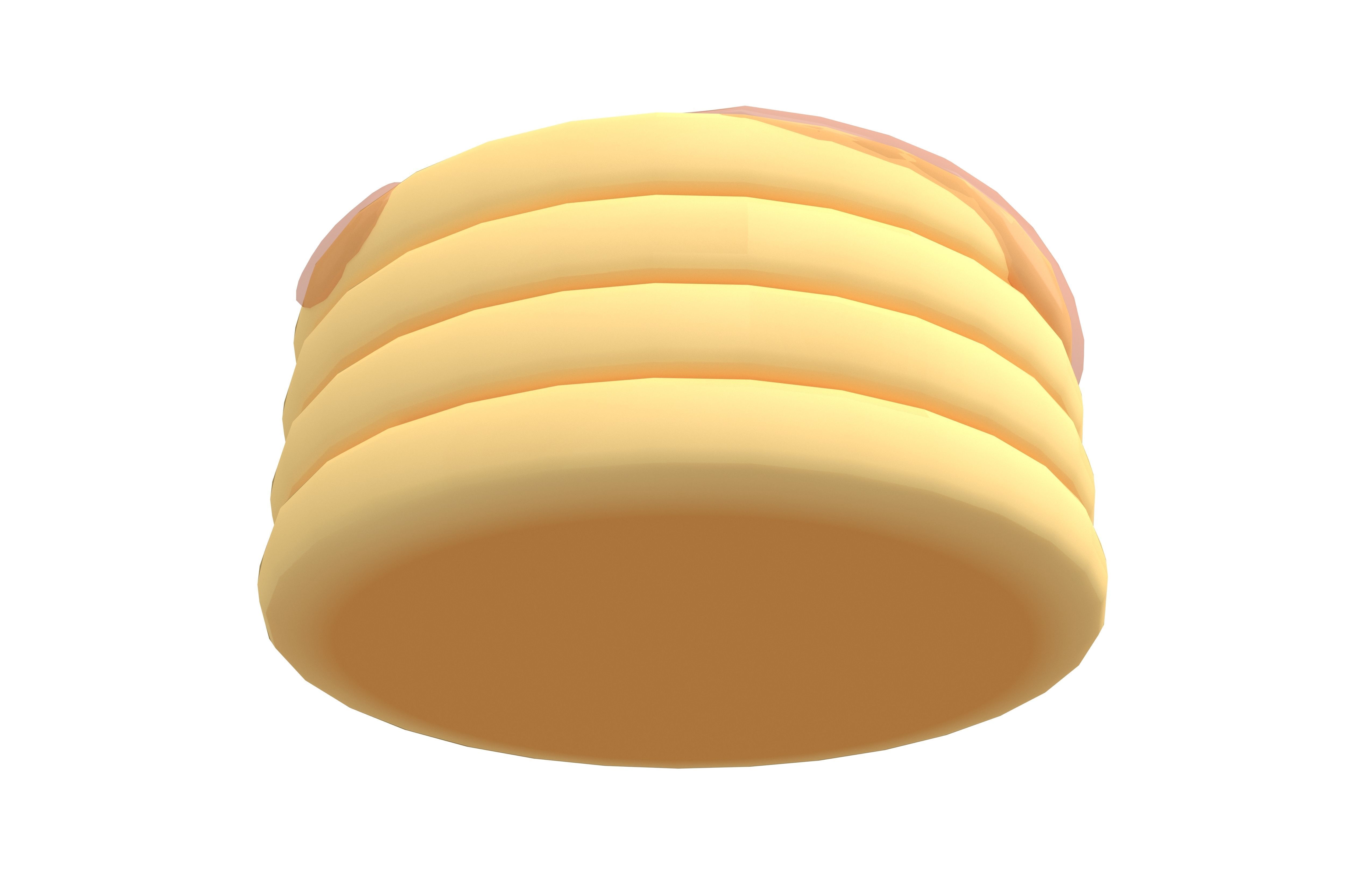 Pancake Mega Pack 01 Low-poly 3D model_12