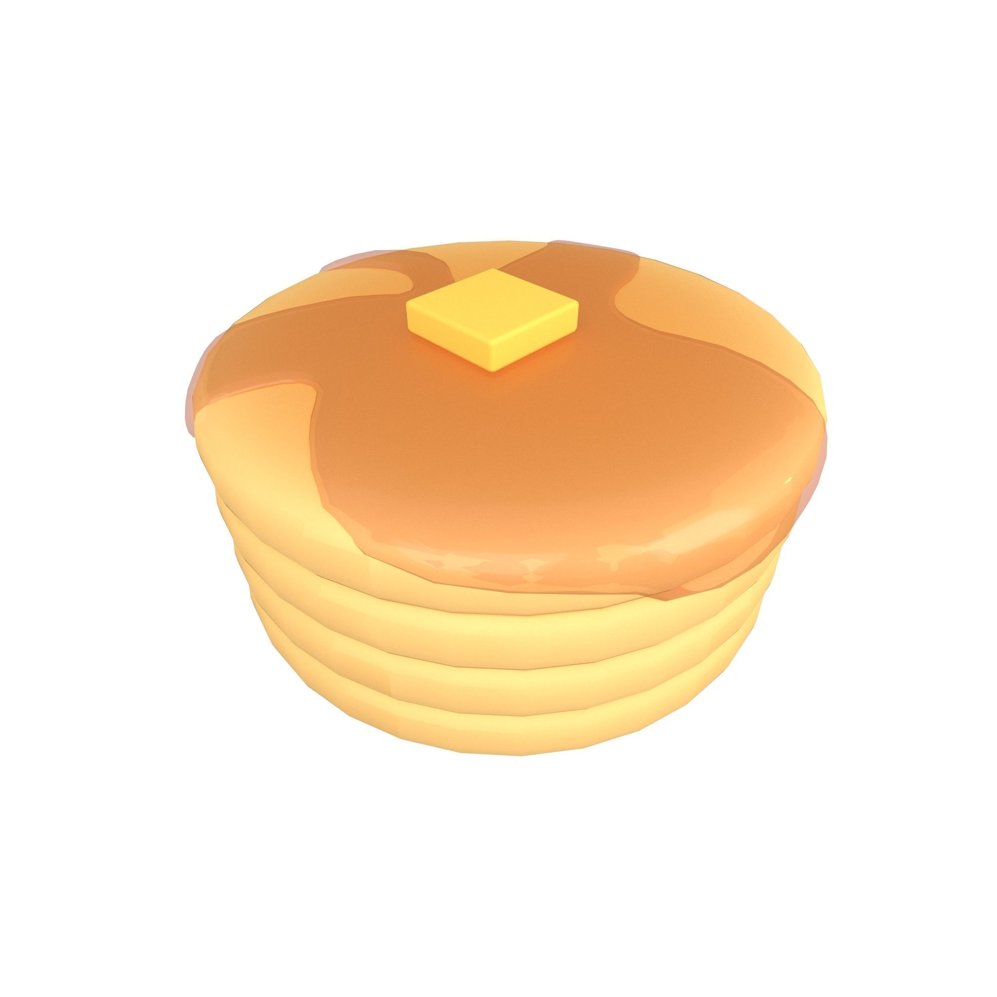 Pancake Mega Pack 01 Low-poly 3D model_29