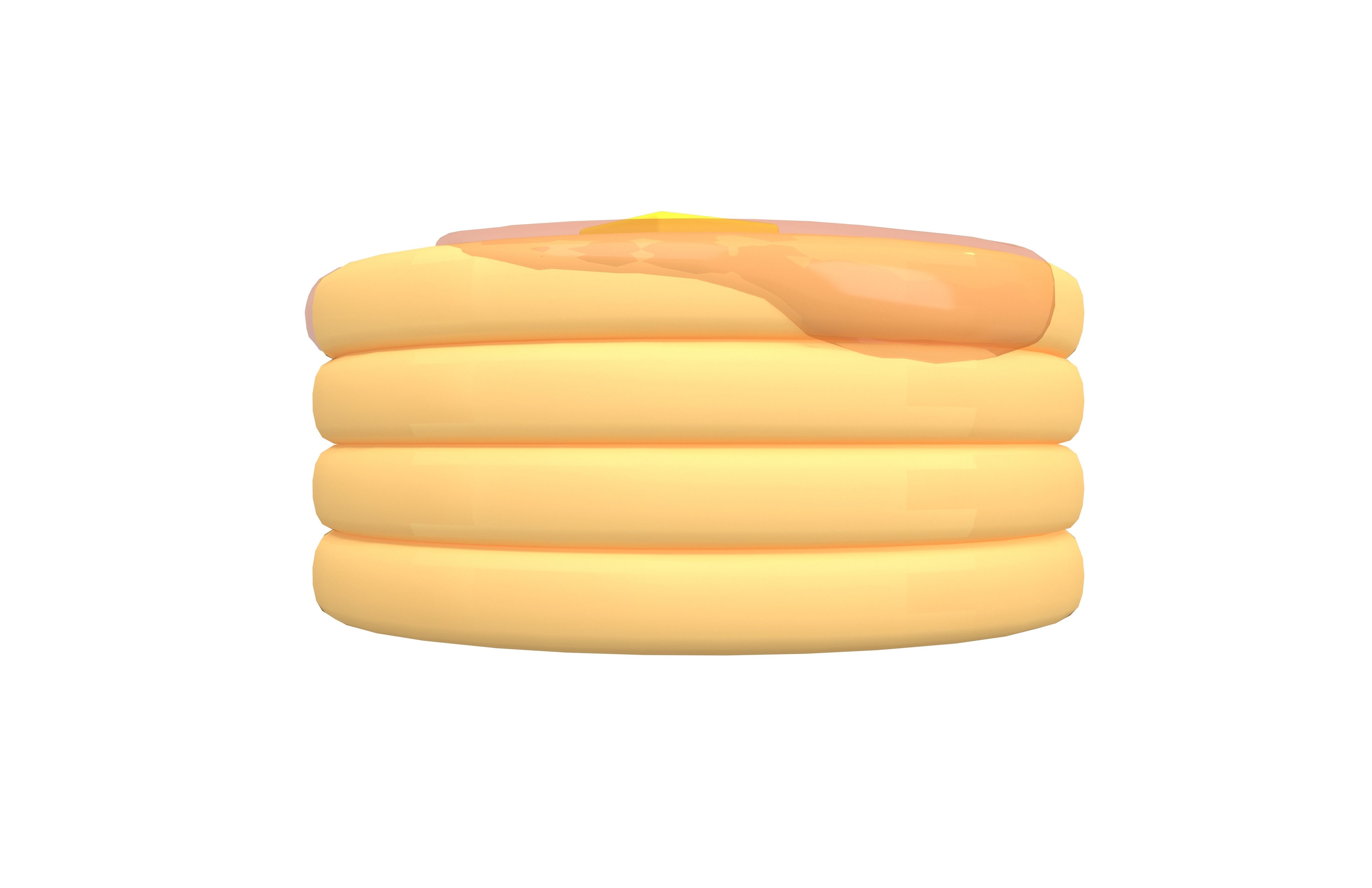 Pancake Mega Pack 01 Low-poly 3D model_65