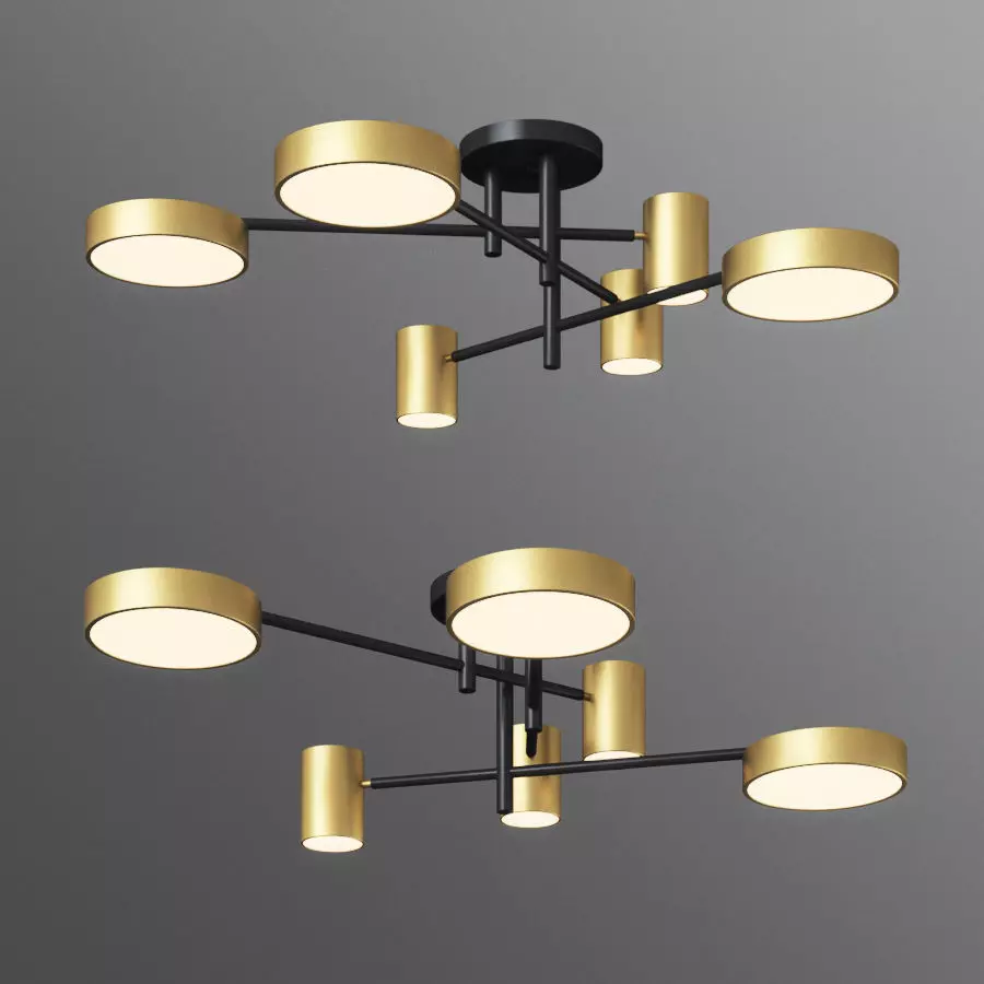 Technum Led Short Lampatron 3D model_0