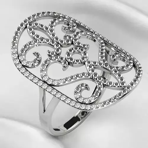 Fashion Ring Gold or Silver