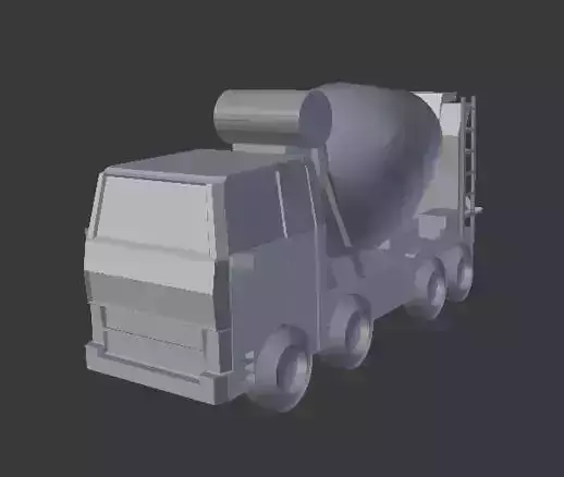 concrete mixer truck