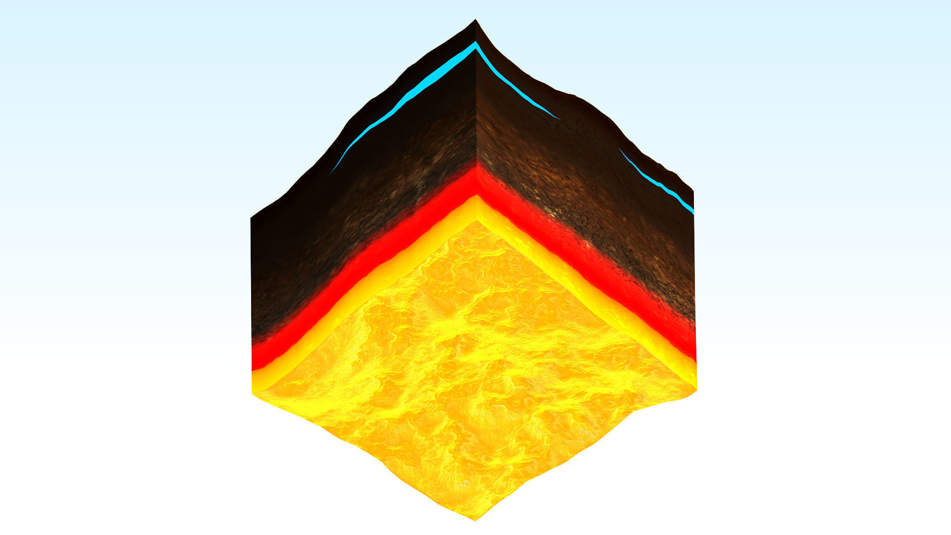 Piece Of The Earth 01 PBR Low-poly 3D model_16