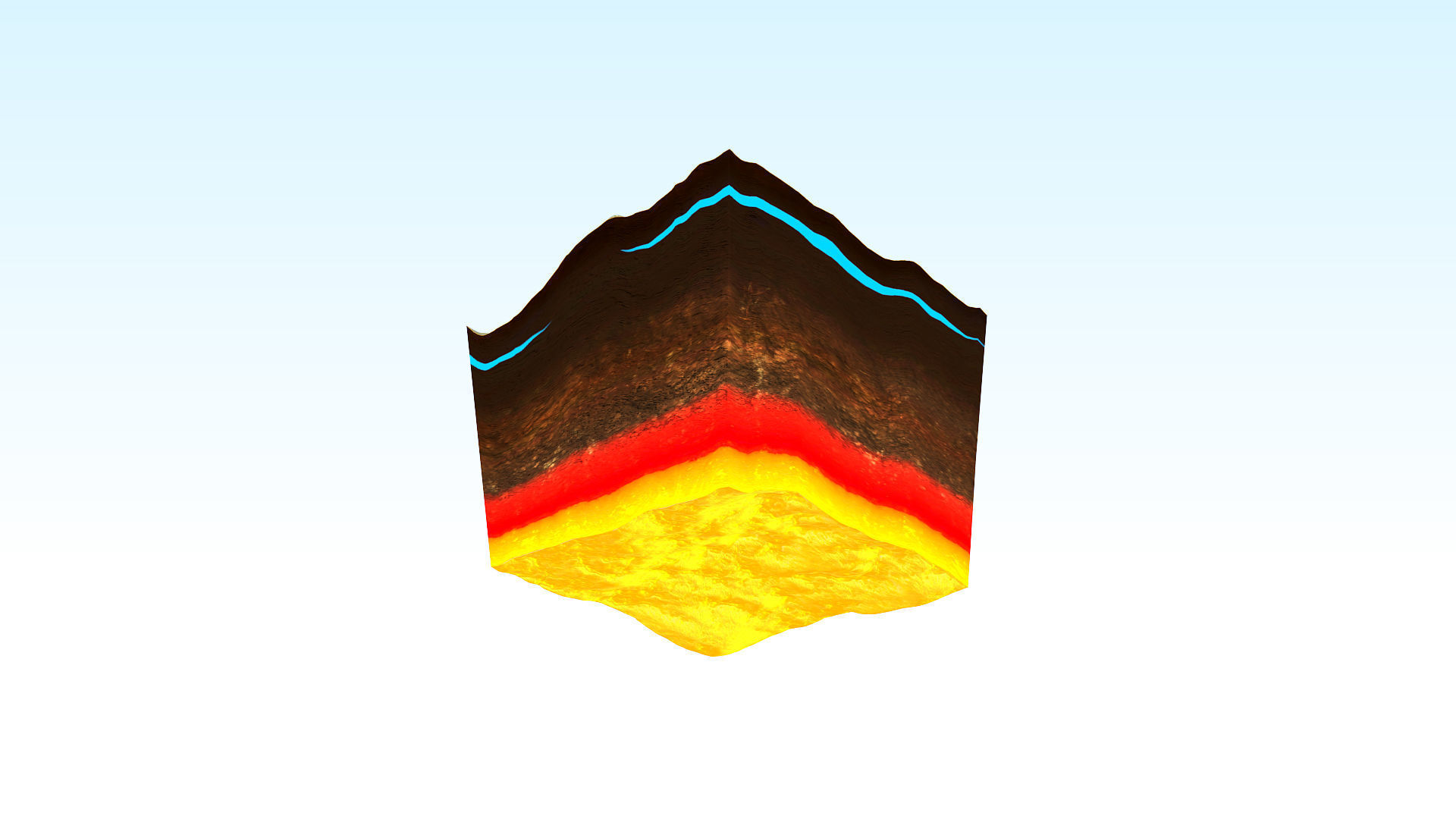 Piece Of The Earth 01 PBR Low-poly 3D model_18