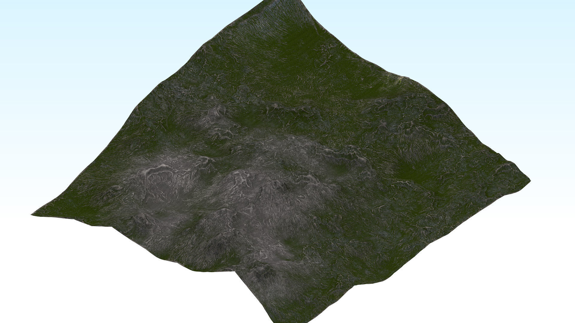 Piece Of The Earth 01 PBR Low-poly 3D model_22