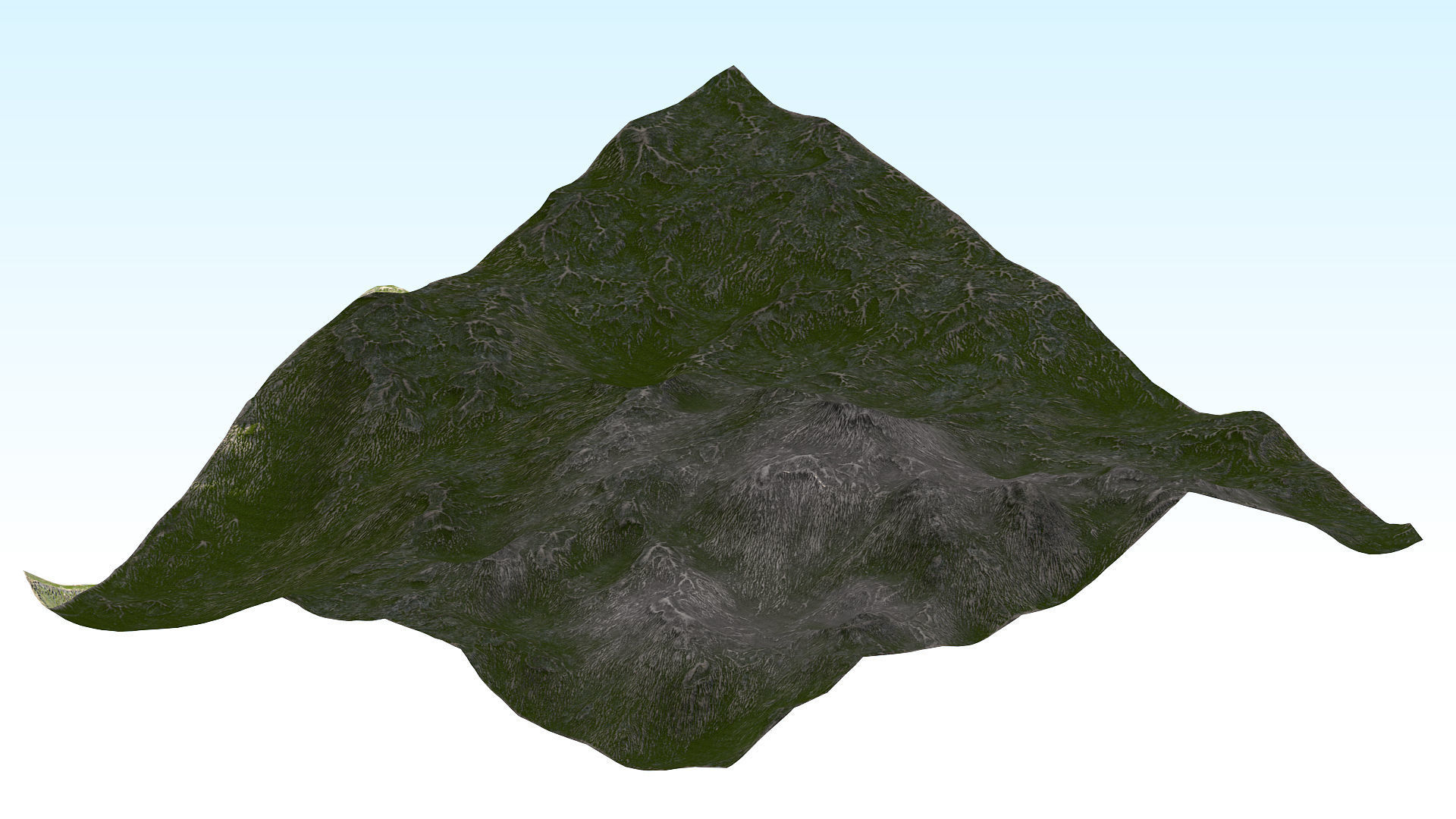 Piece Of The Earth 01 PBR Low-poly 3D model_23