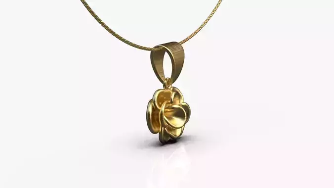 Flower pendant