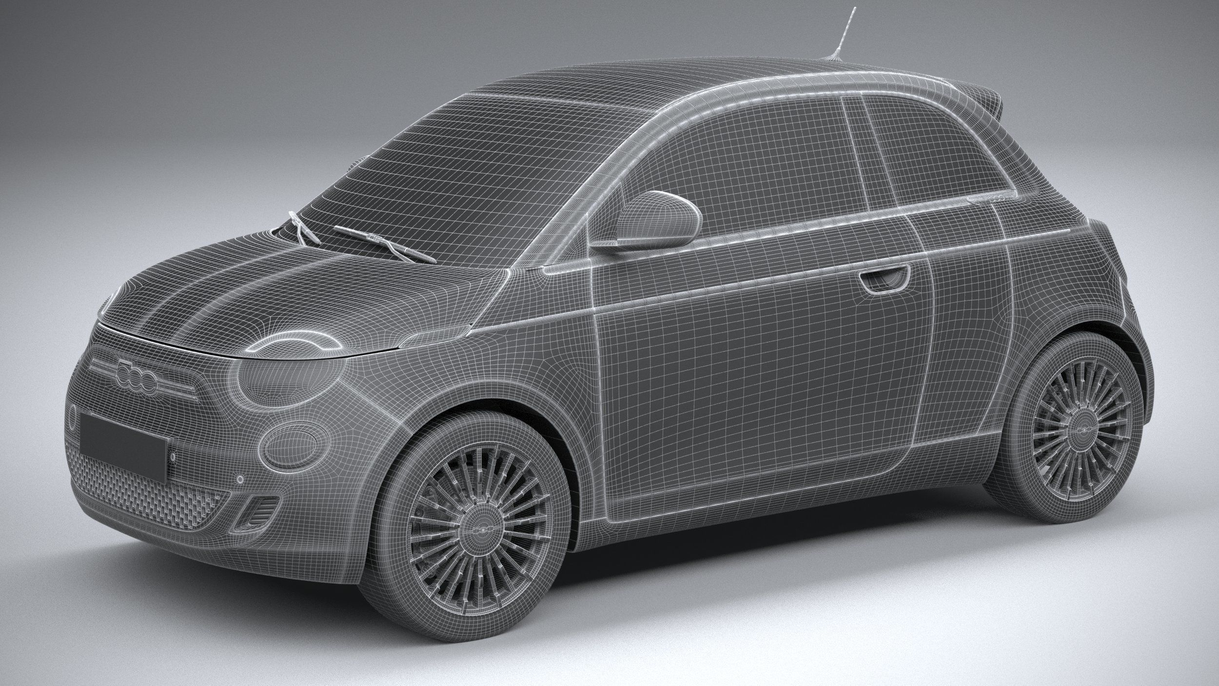 Fiat 500 3-1 2021 3D model_26