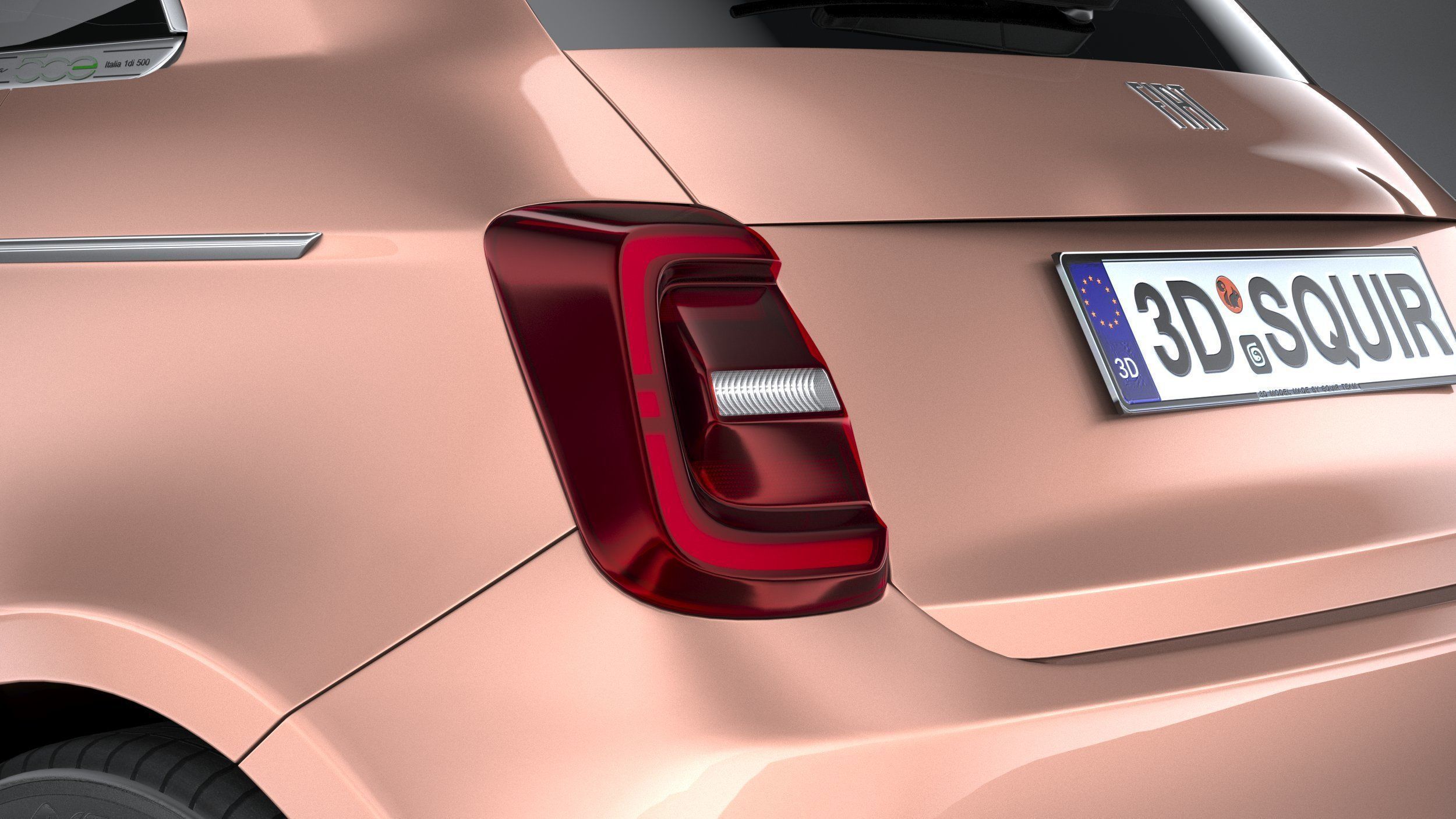 Fiat 500 3-1 2021 3D model_15