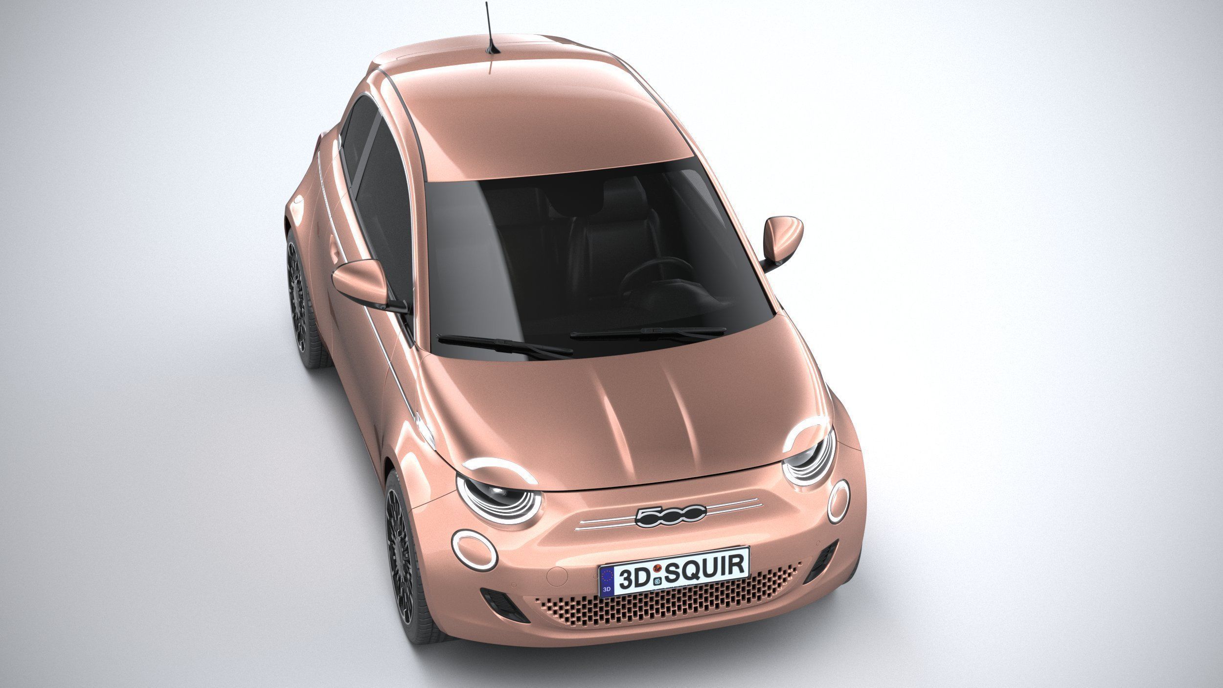 Fiat 500 3-1 2021 3D model_12