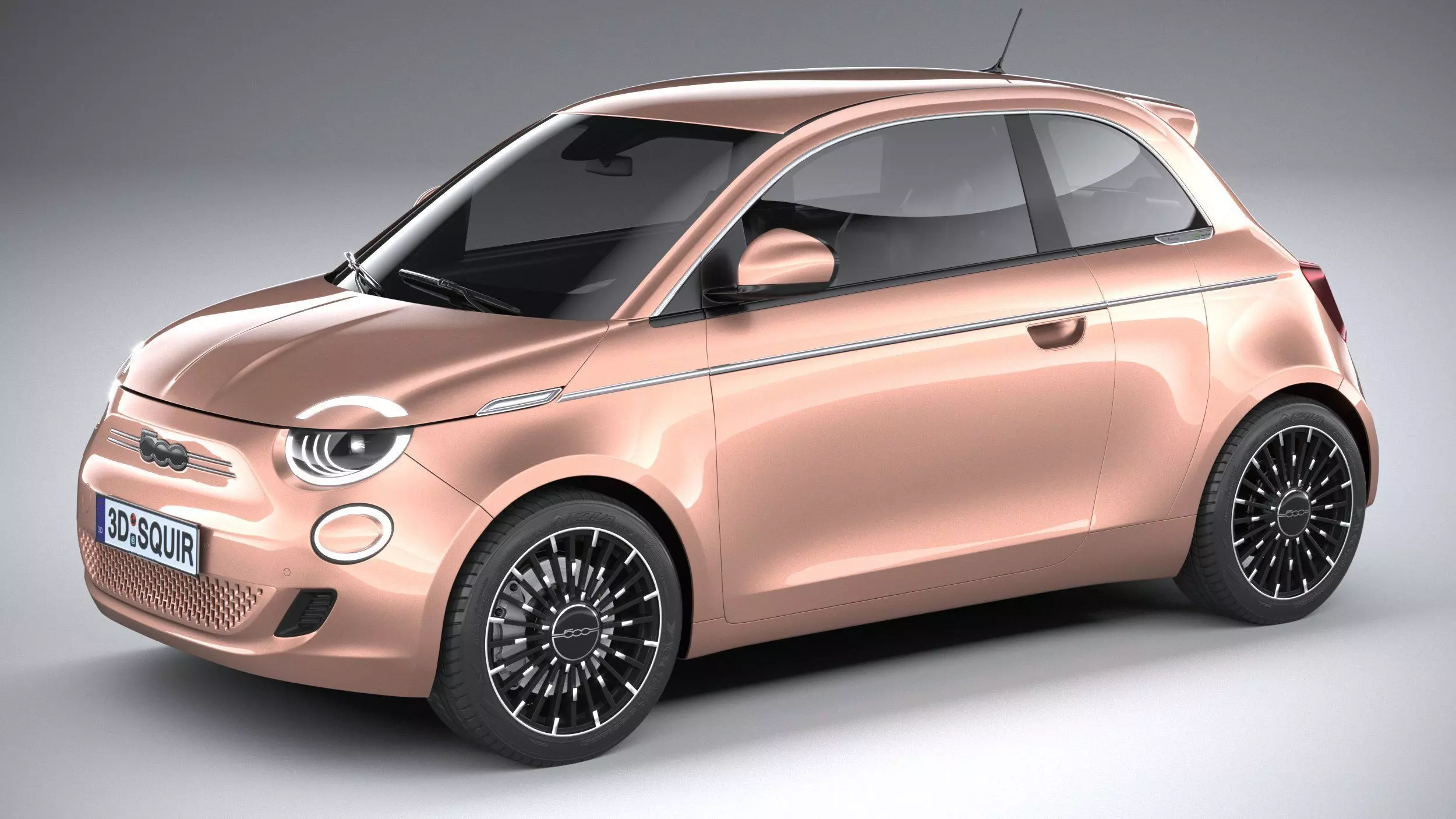 Fiat 500 3-1 2021 3D model_0